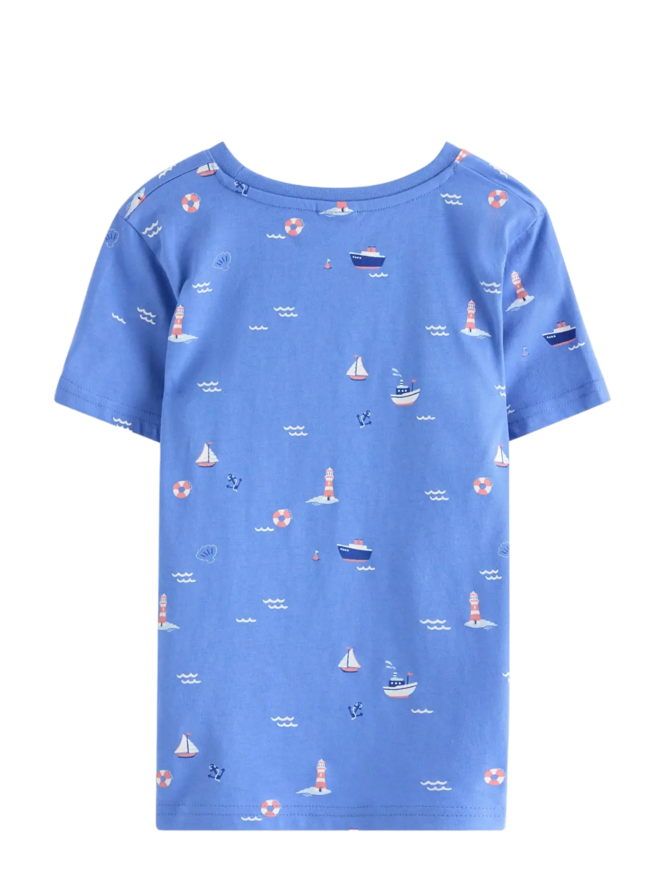 Lindex - Short-sleeved top - short-sleeved t-shirts - blue - 1