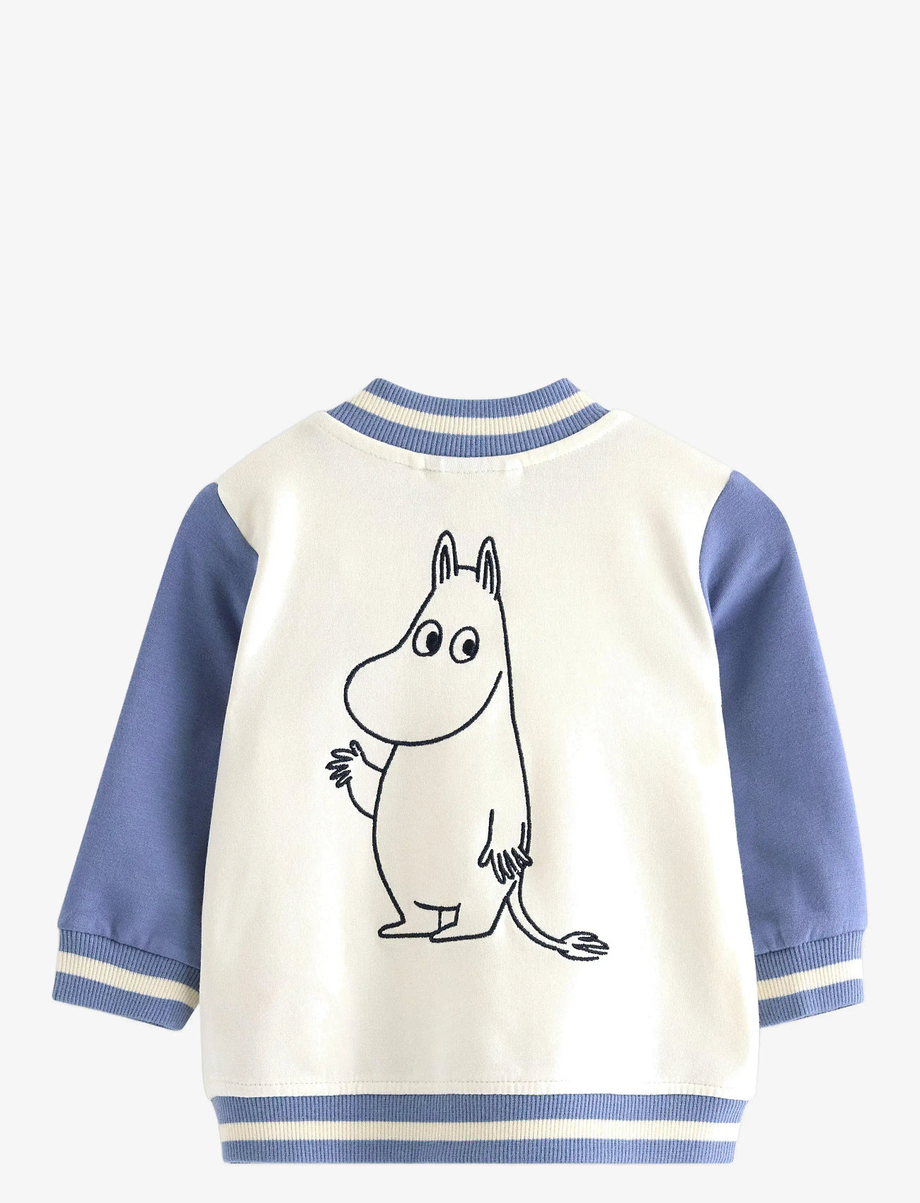 Lindex - Indoor jacket baseball Moomin - bomberjackor - white - 1