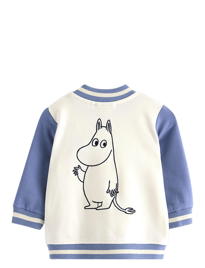 Lindex - Indoor jacket baseball Moomin - bomberjackor - white - 1