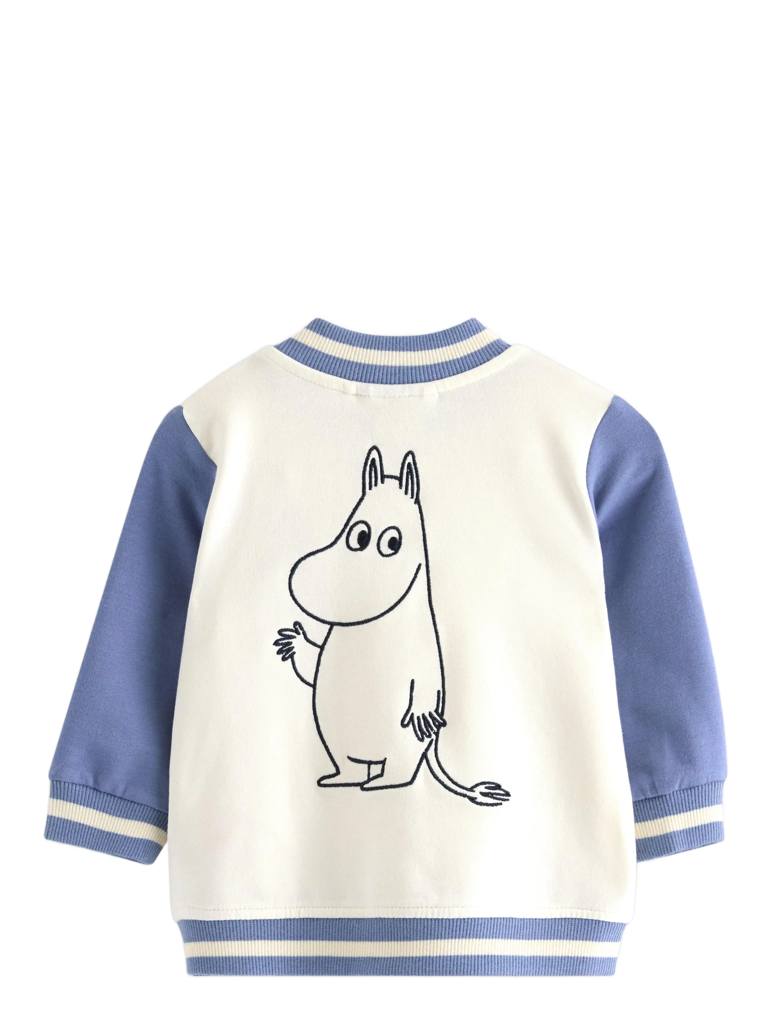 Lindex - Indoor jacket baseball Moomin - white - 1