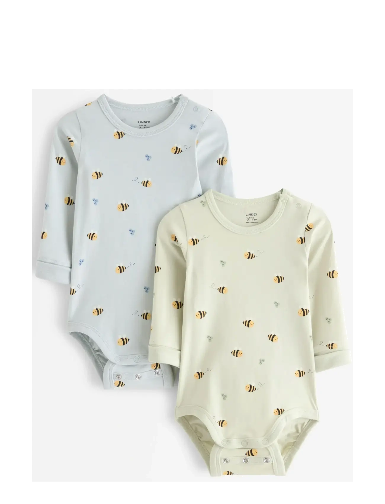 Lindex Body aop 2 pack - Kleidung - DUSTY BLUE / multi