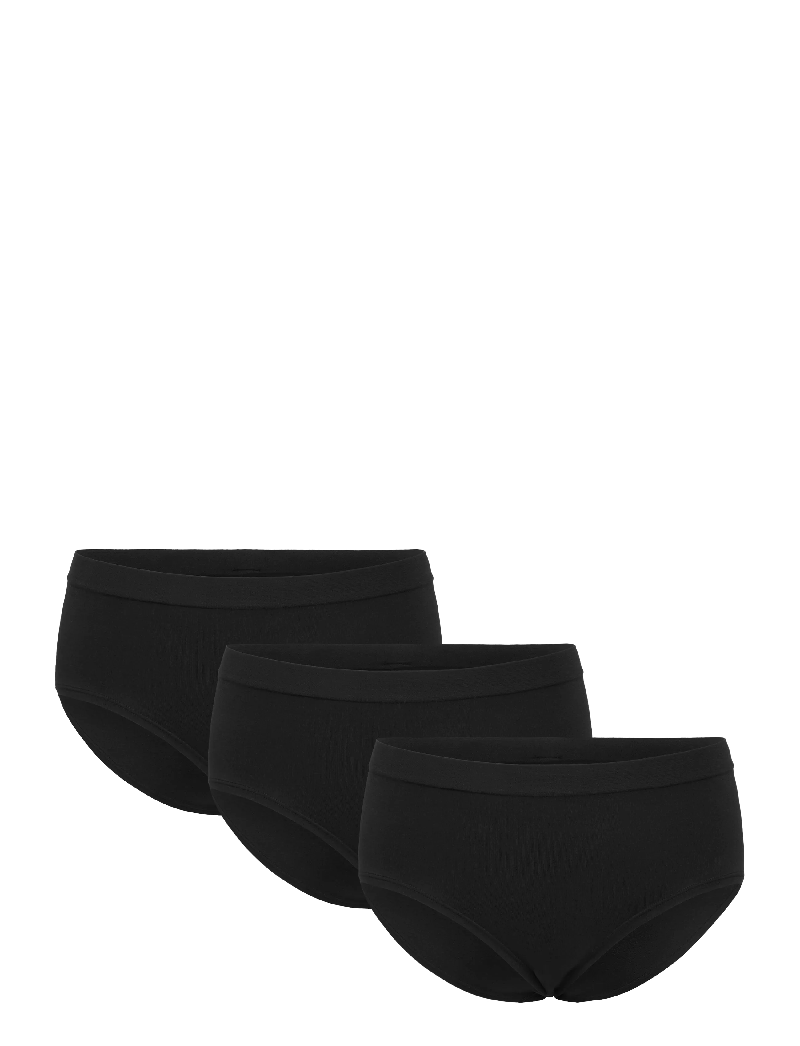 Lindex Brief Sally regular Seamless - Õmblusteta aluspüksid - BLACK / black