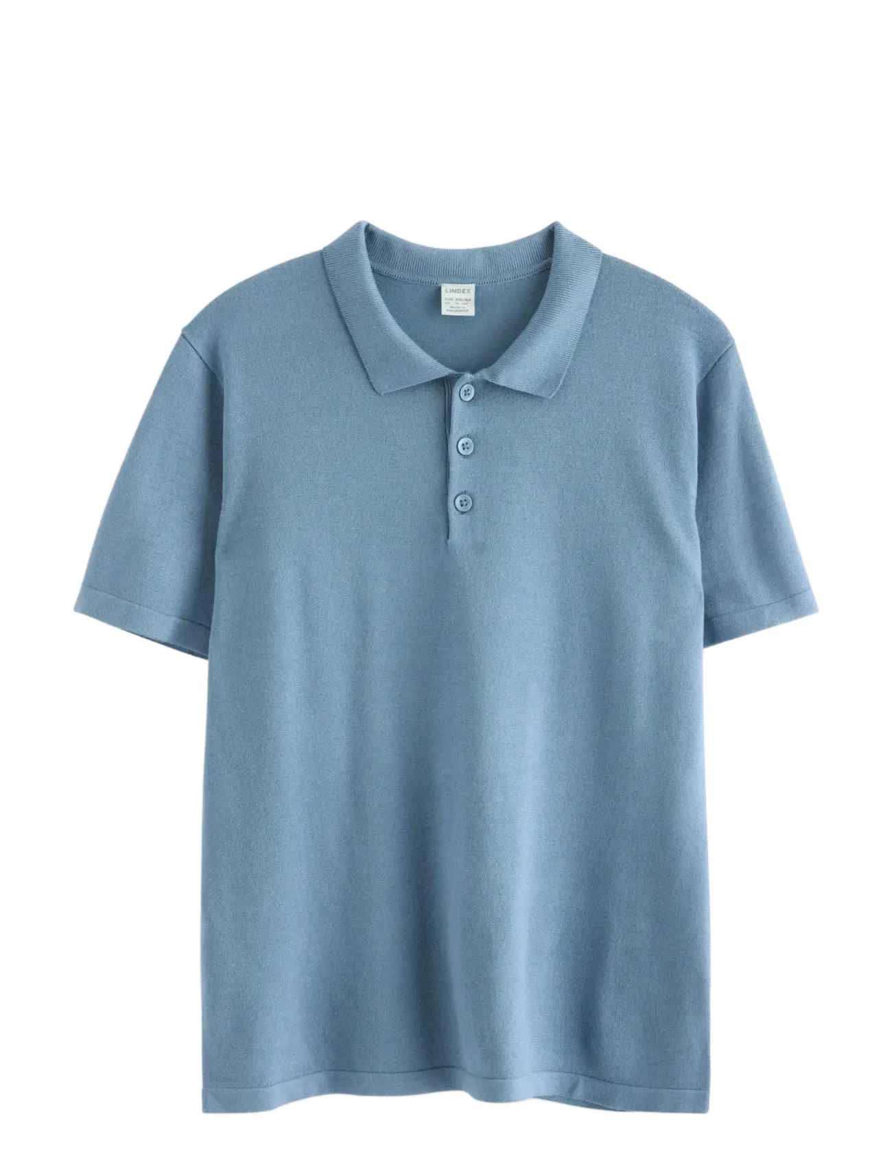 Lindex Short-sleeved polo shirt - Shop by size - LT DUSTY BLUE / blue
