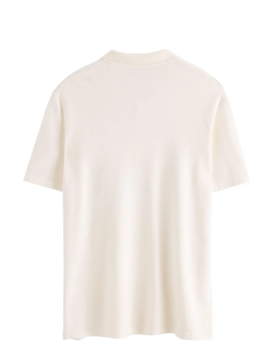 Lindex - Short-sleeved polo shirt - kurzärmelig - off white - 2