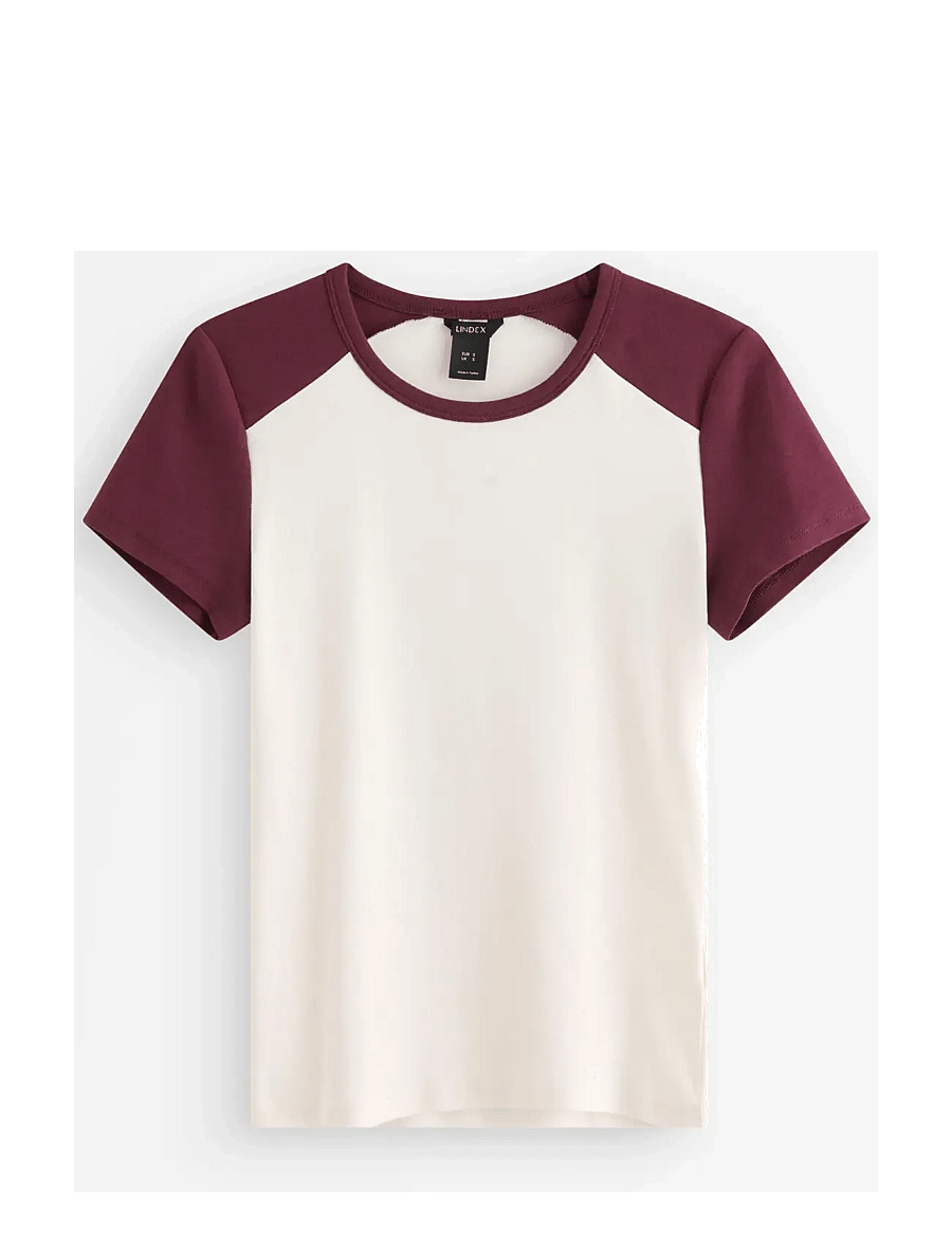 Lindex - Top Lisette - t-shirts - light white - 1
