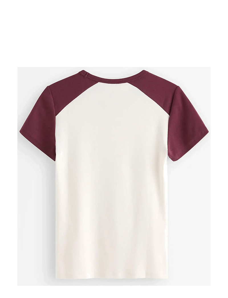 Lindex - Top Lisette - t-shirts - light white - 2