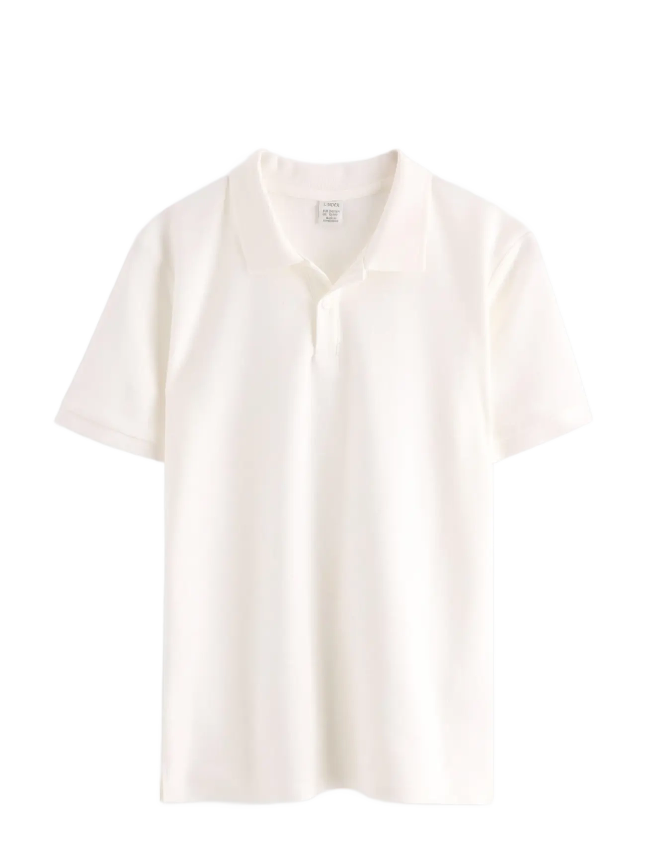 Lindex Short-sleeved polo shirt - Clothing - WHITE / cream