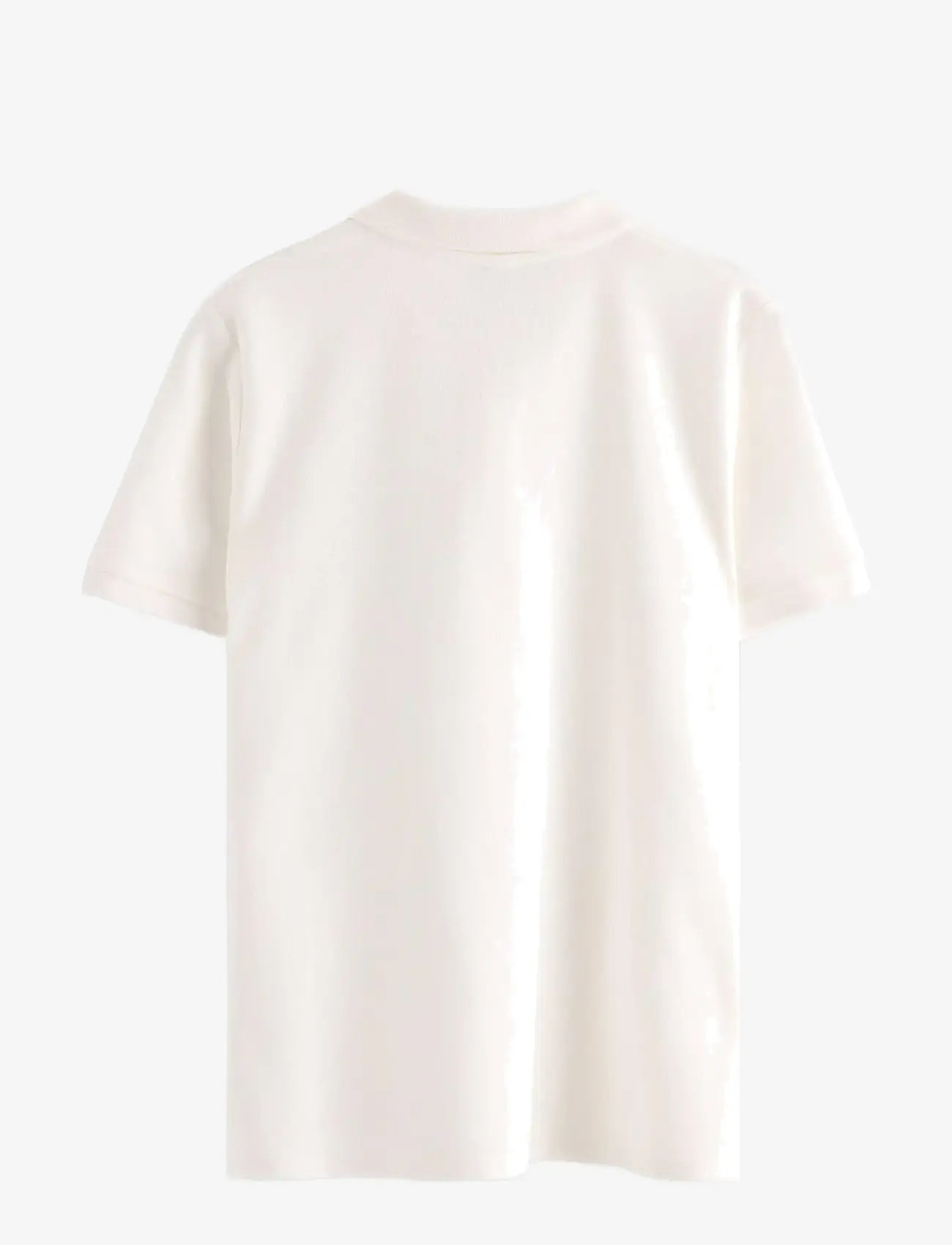 Lindex - Short-sleeved polo shirt - kortærmede poloer - white - 2
