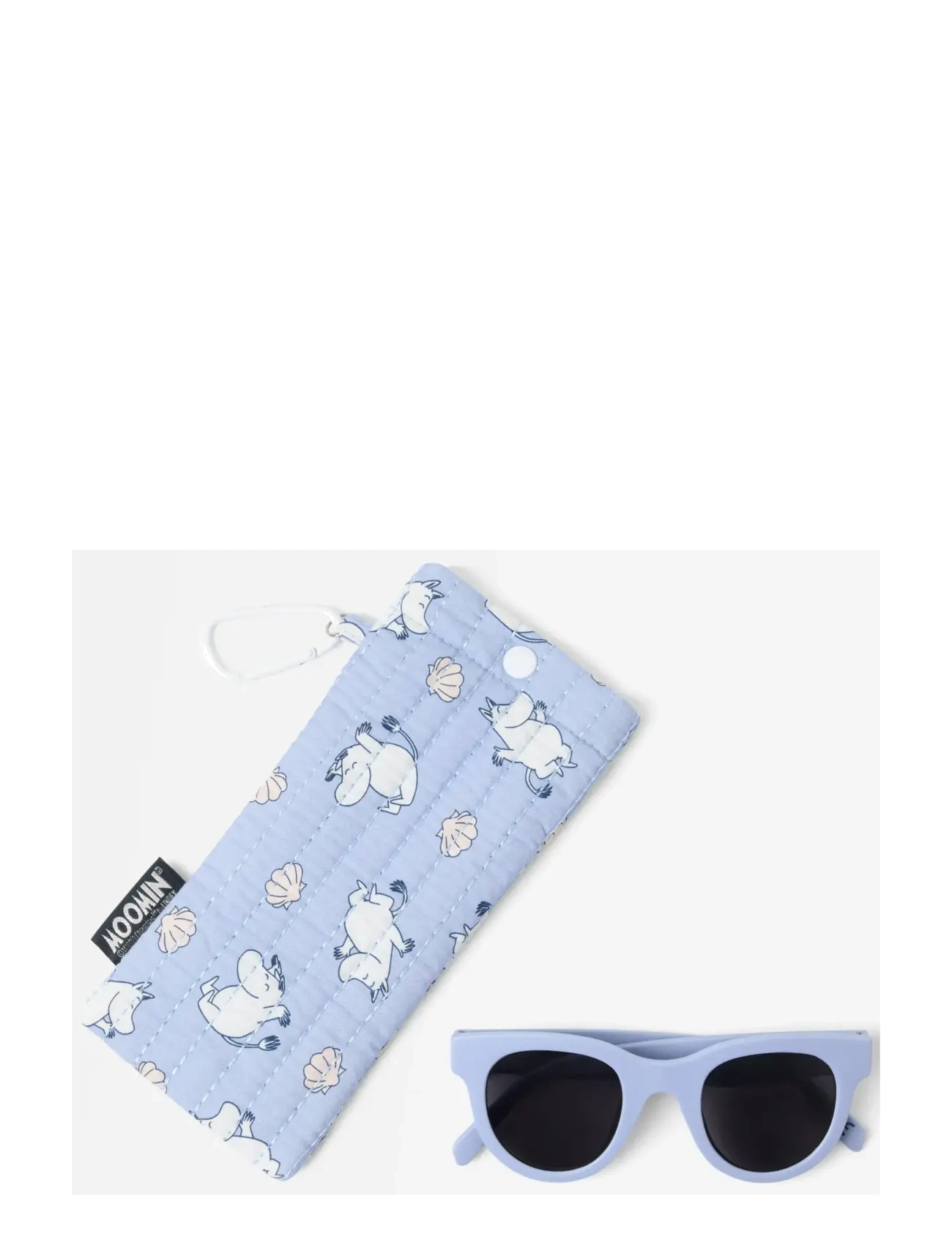 Lindex Sunglasses Set W Case Moomin, One Size, Accessories, Blau - Sunglasses, Kinder