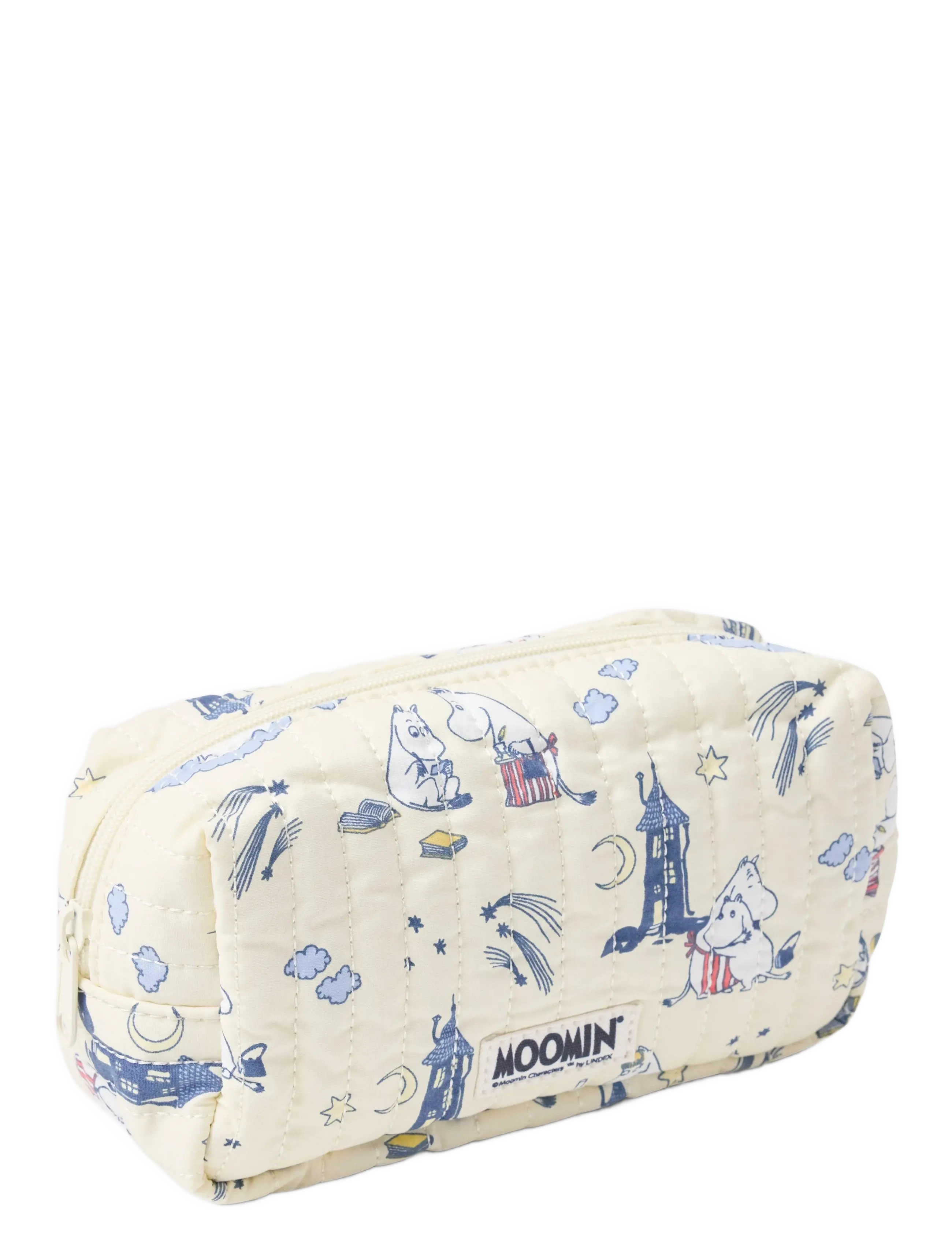 Lindex Toiletbag Moomin - Baigner - LIGHT BLUE / cream