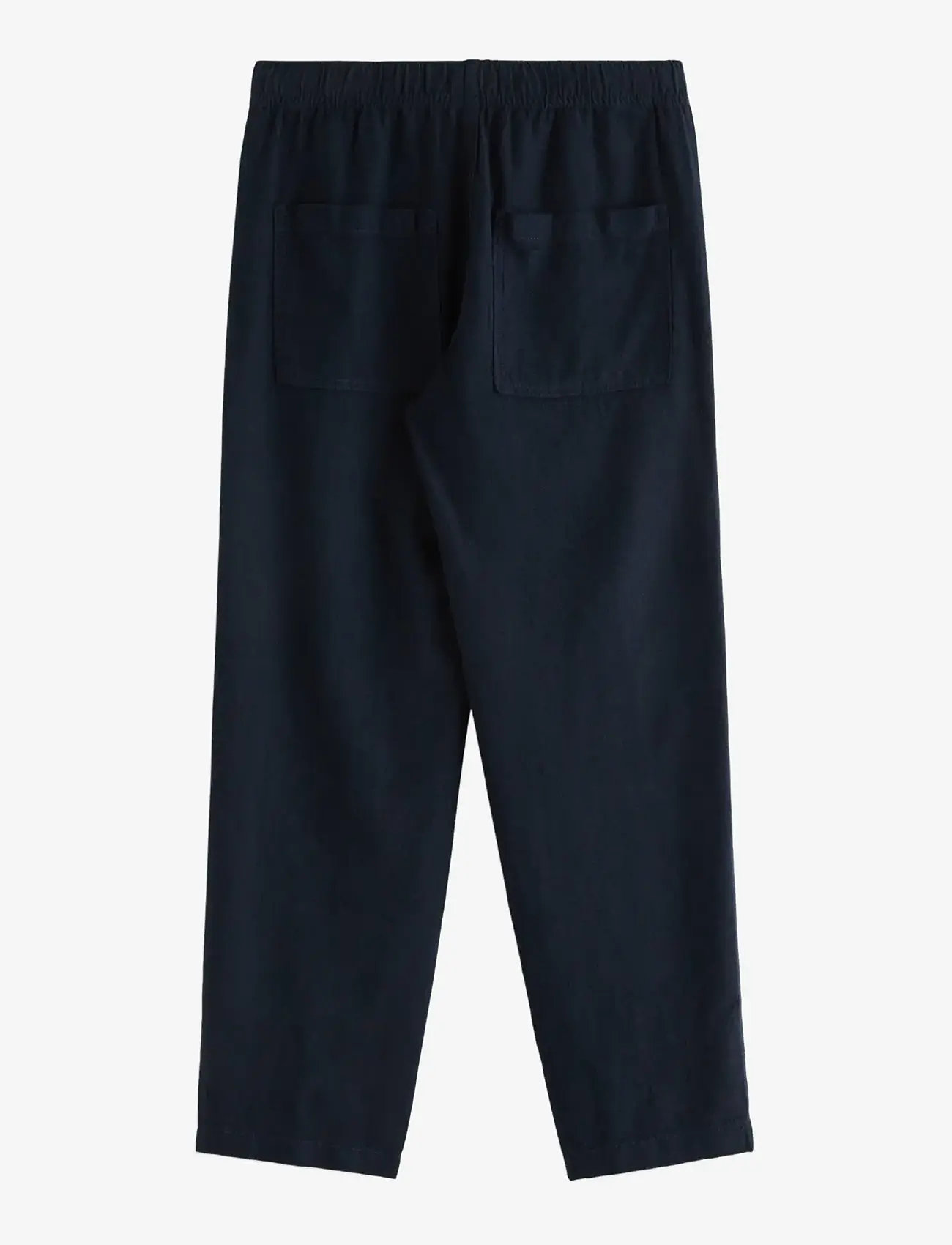Lindex - Trousers in linen blend - linane riietus - dark navy - 2