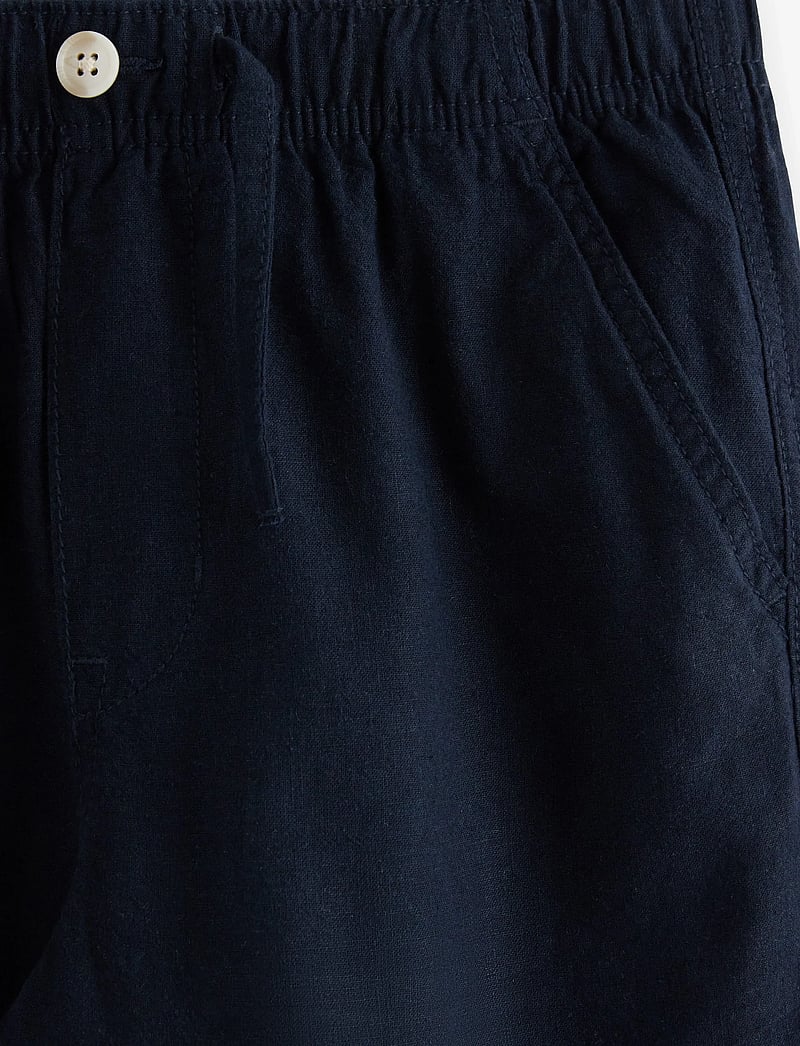 Lindex - Trousers in linen blend - leinen-kleidung - dark navy - 5