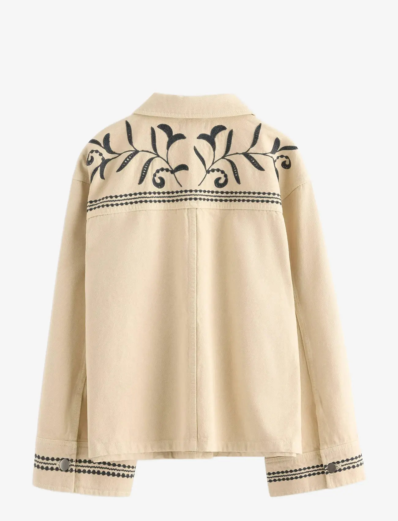 Lindex - Jacket with embroidery - light beige - 2