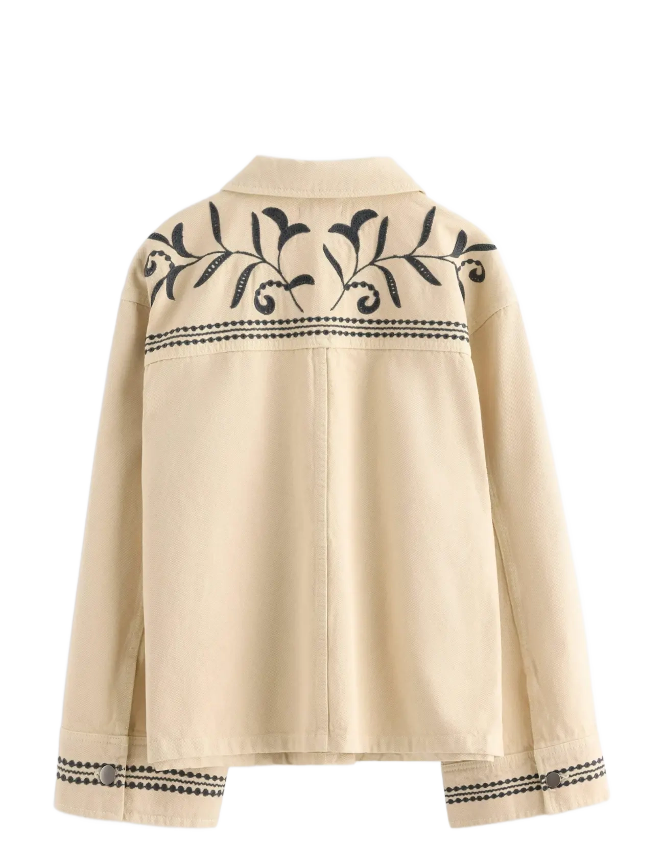 Lindex - Jacket with embroidery - spring jackets - light beige - 2