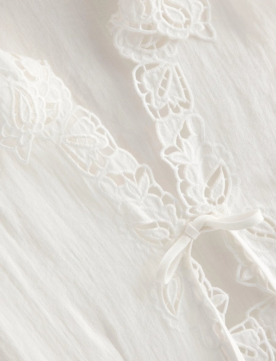 Lindex - Blouse Gunhild - pikkade varrukatega pluusid - off white - 5