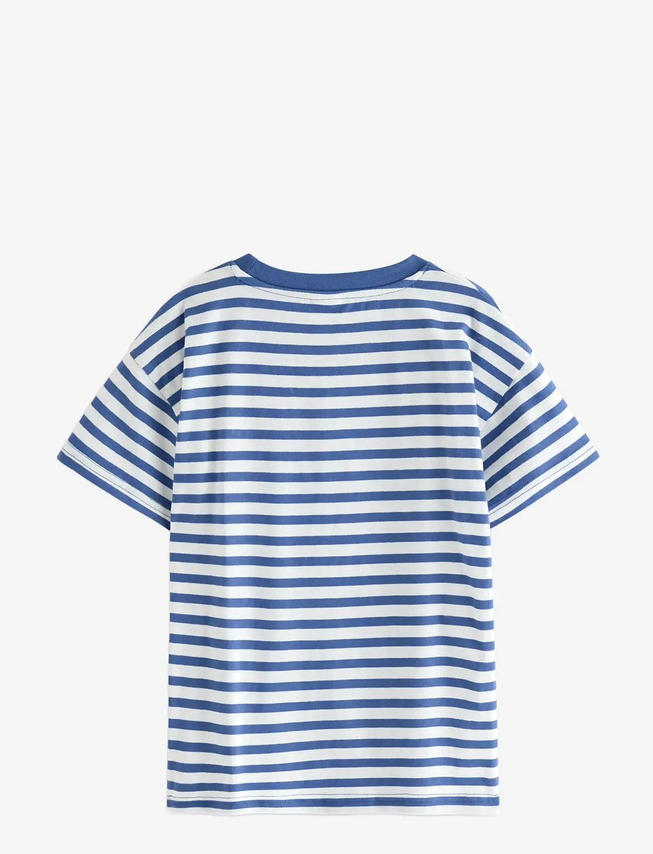 Lindex - Short-sleeved top - kortärmade t-shirts - blue - 2