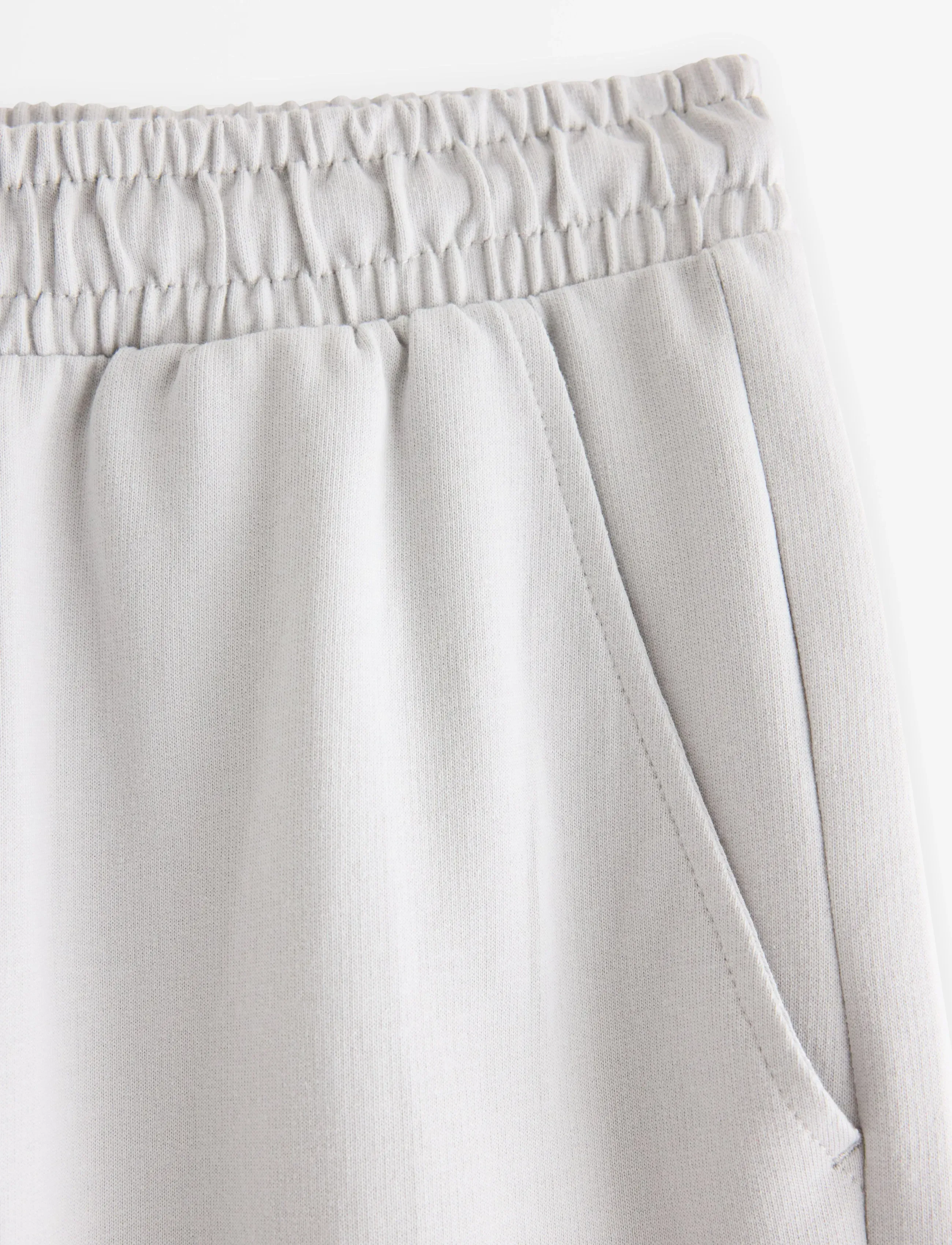 Lindex - Shorts in jersey - lühikesed dressipüksid - light grey - 2