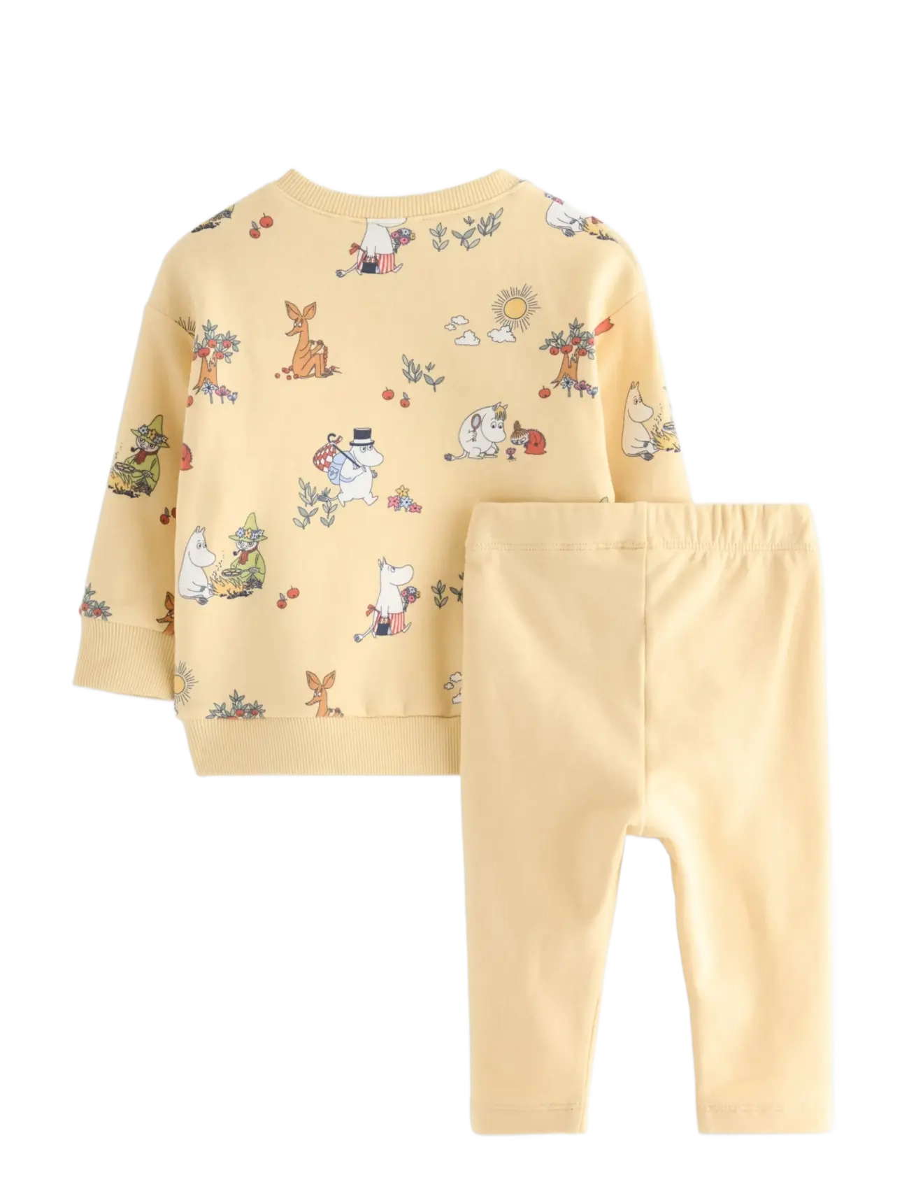 Lindex - Moomin set - light dusty yellow - 1