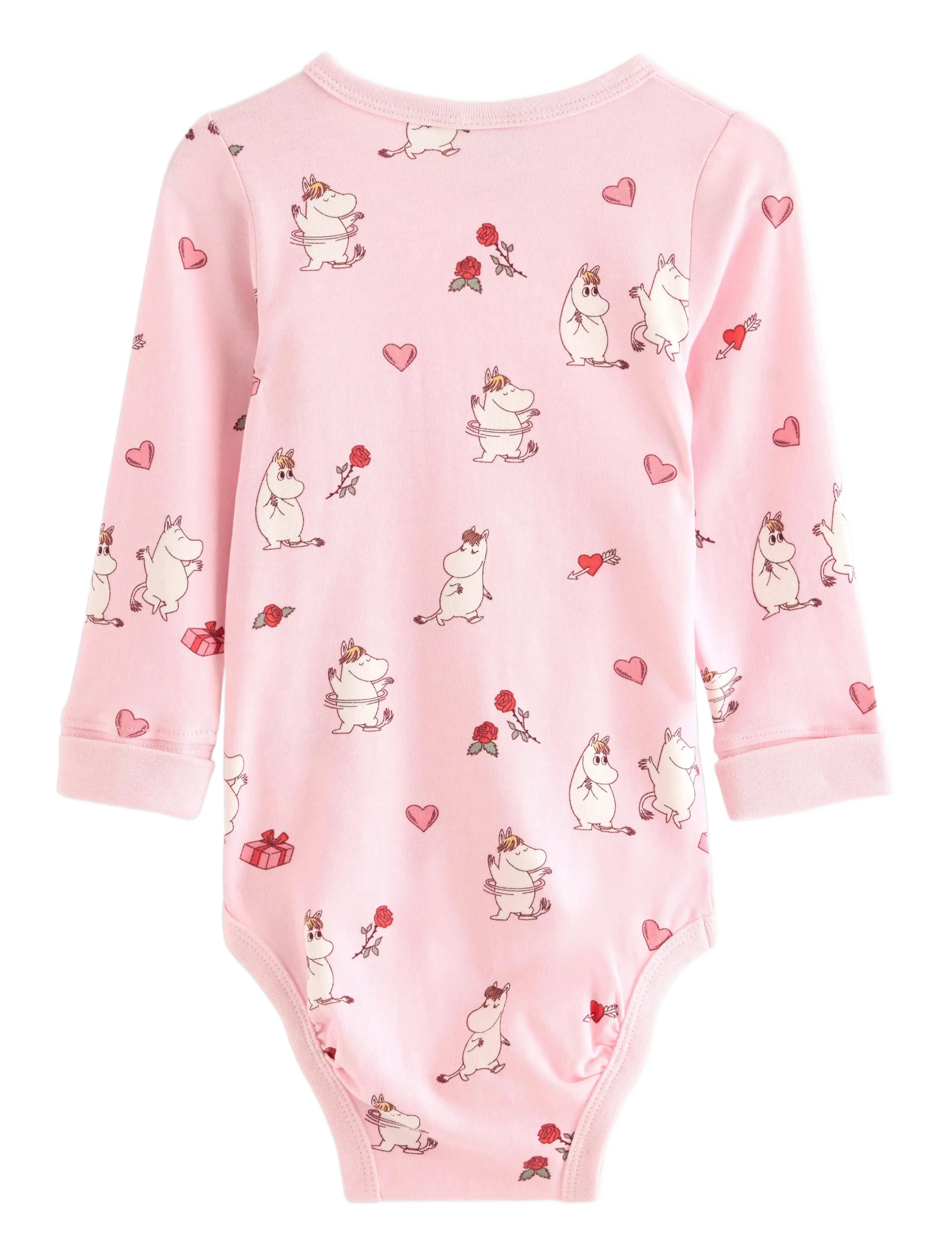 Lindex - Moomin bodysuit - light pink - 1