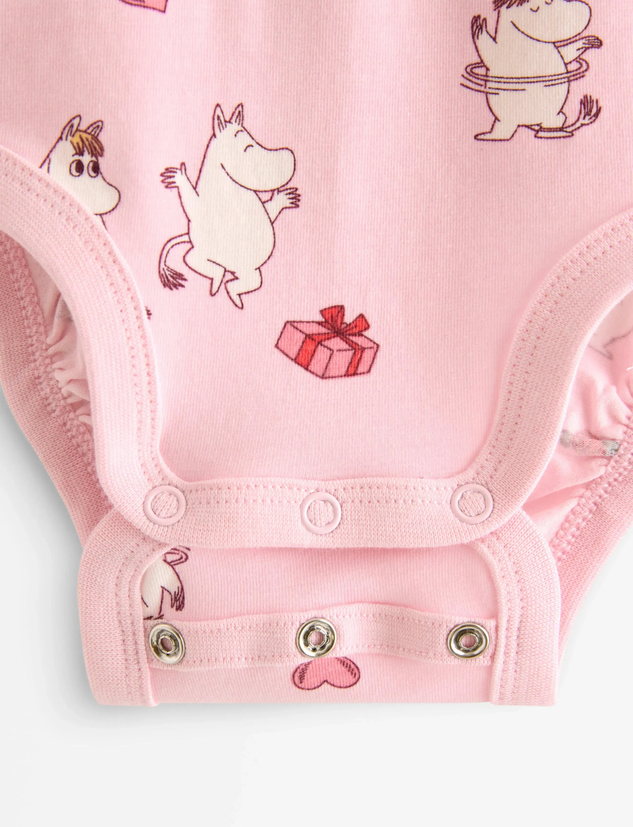 Lindex - Moomin bodysuit - light pink - 2