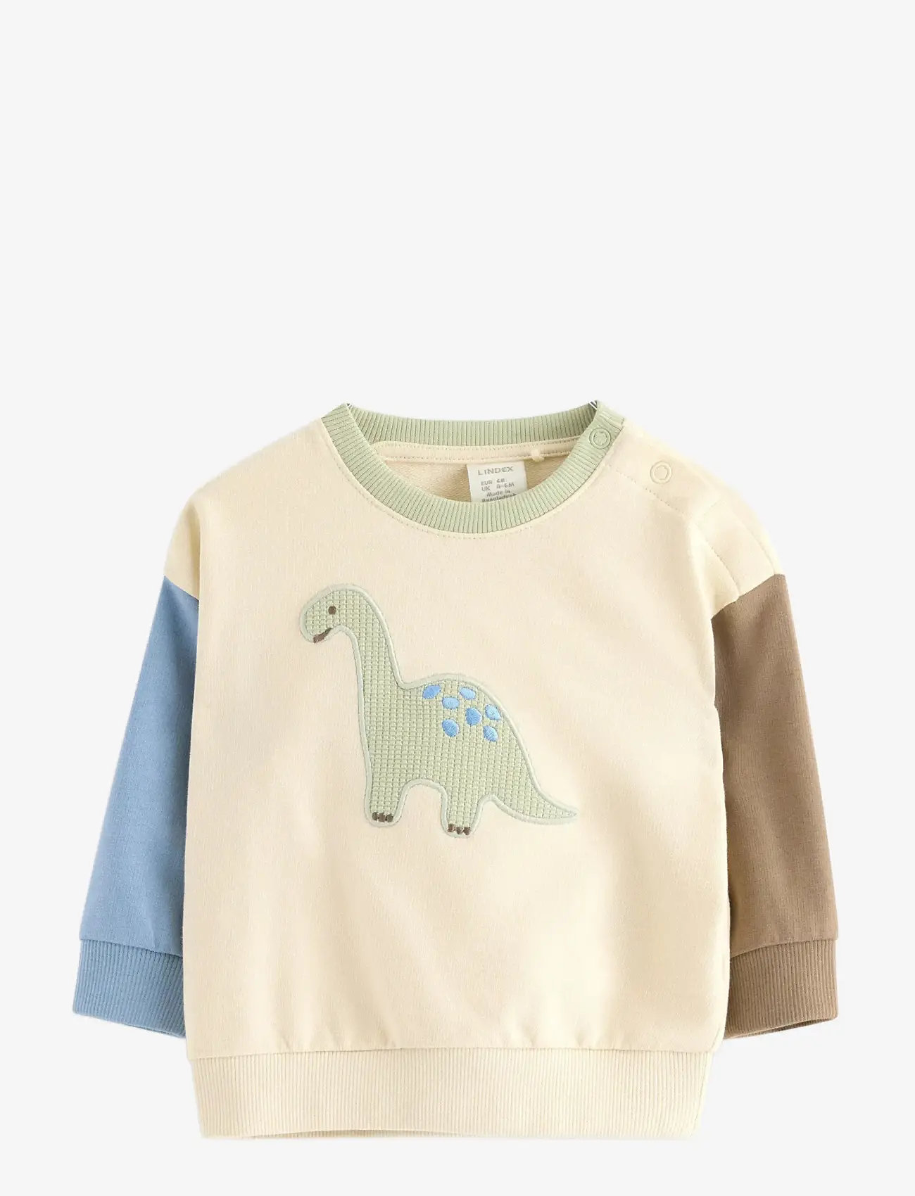 Lindex - Sweatshirt with brushed inside - dressipluusid - light beige - 0