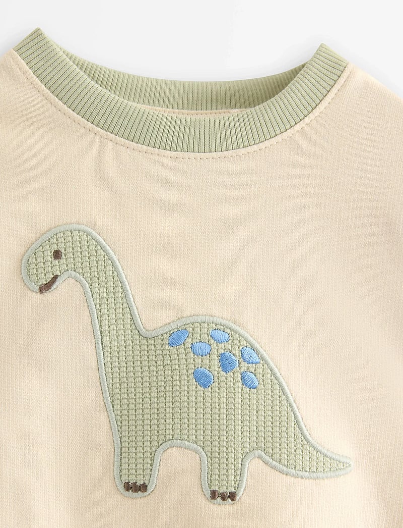 Lindex - Sweater oversized dino - sweatshirts - light beige - 2
