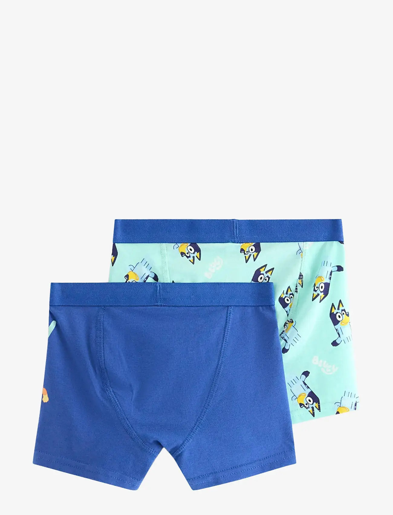 Lindex - 2-pack Bluey boxer shorts - underbukser - blue - 1