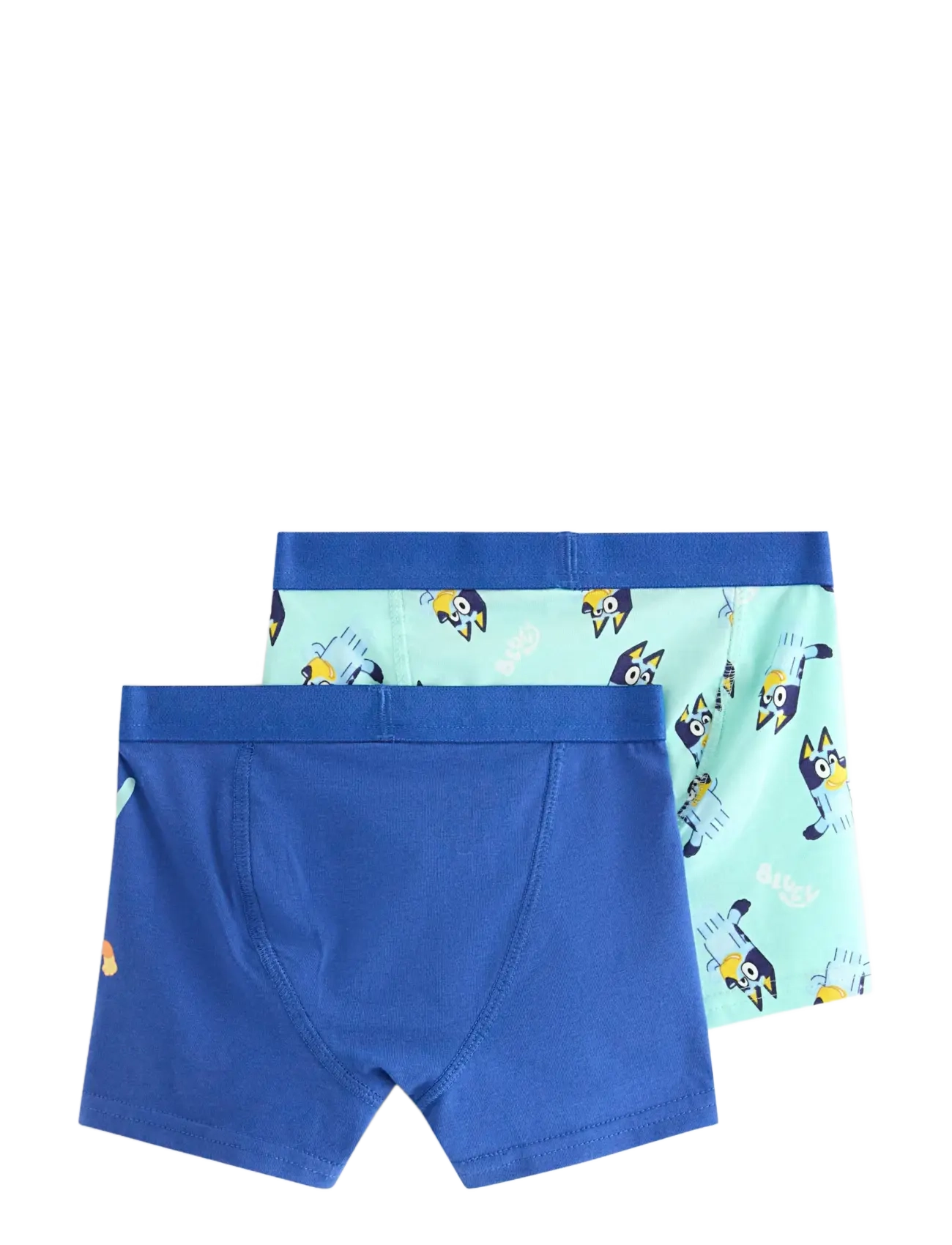 Lindex - 2-pack Bluey boxer shorts - apatinės kelnaitės - blue - 1