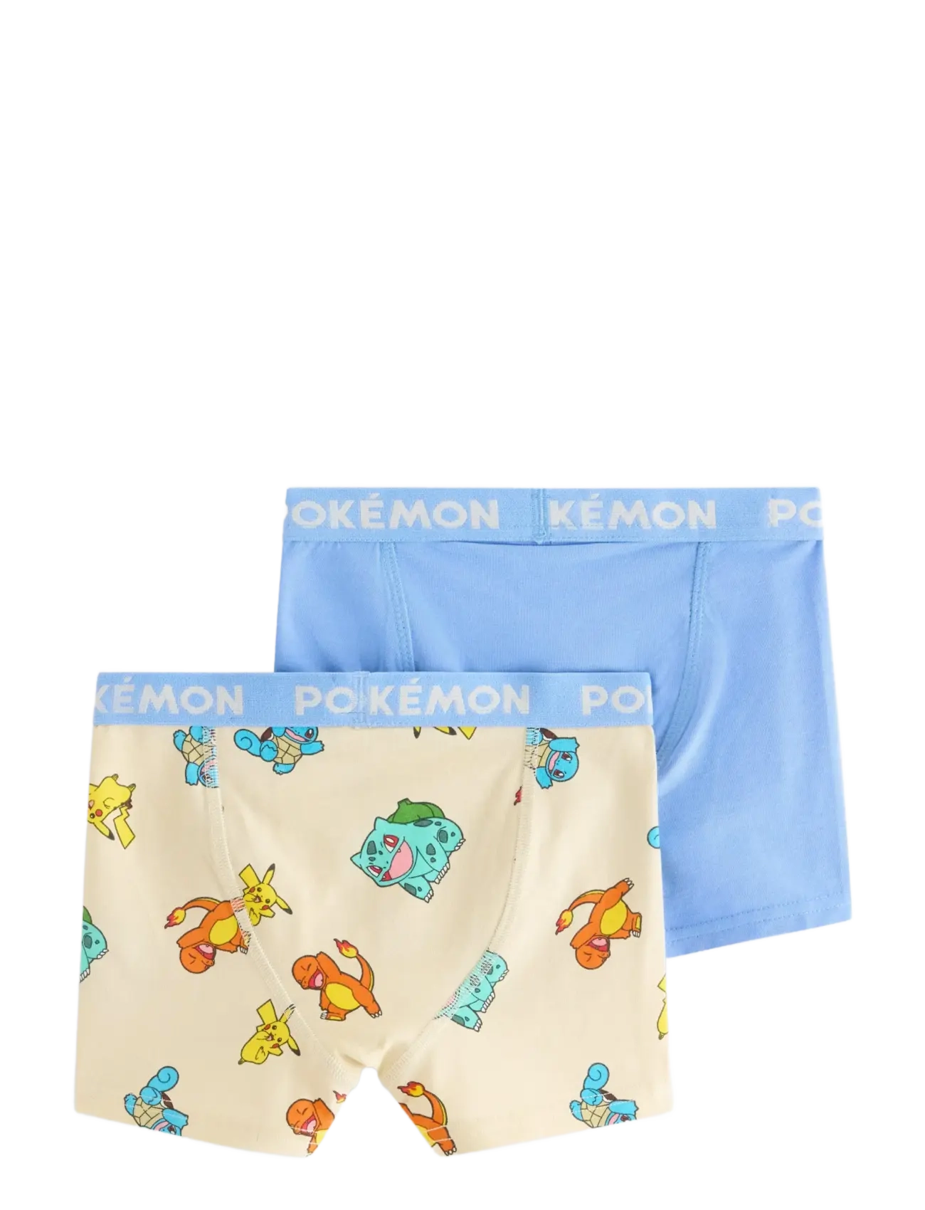 Lindex - 2-pack Pokémon boxer shorts - underpants - light blue - 1