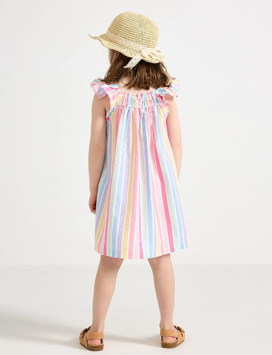 Lindex - Dress in seersucker - robes décontractées sans manches - light pink - 3