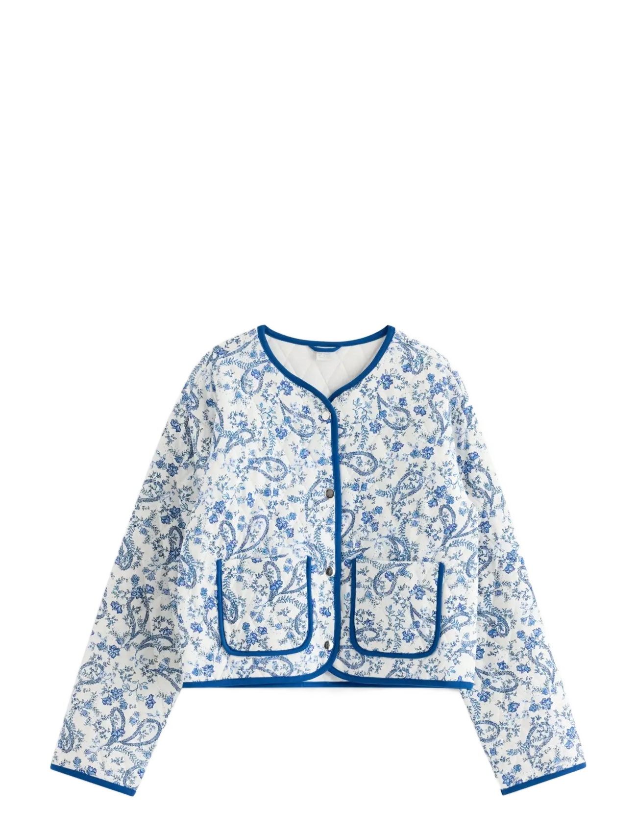 Lindex Quilted jacket - Lindex - OFF WHITE / white