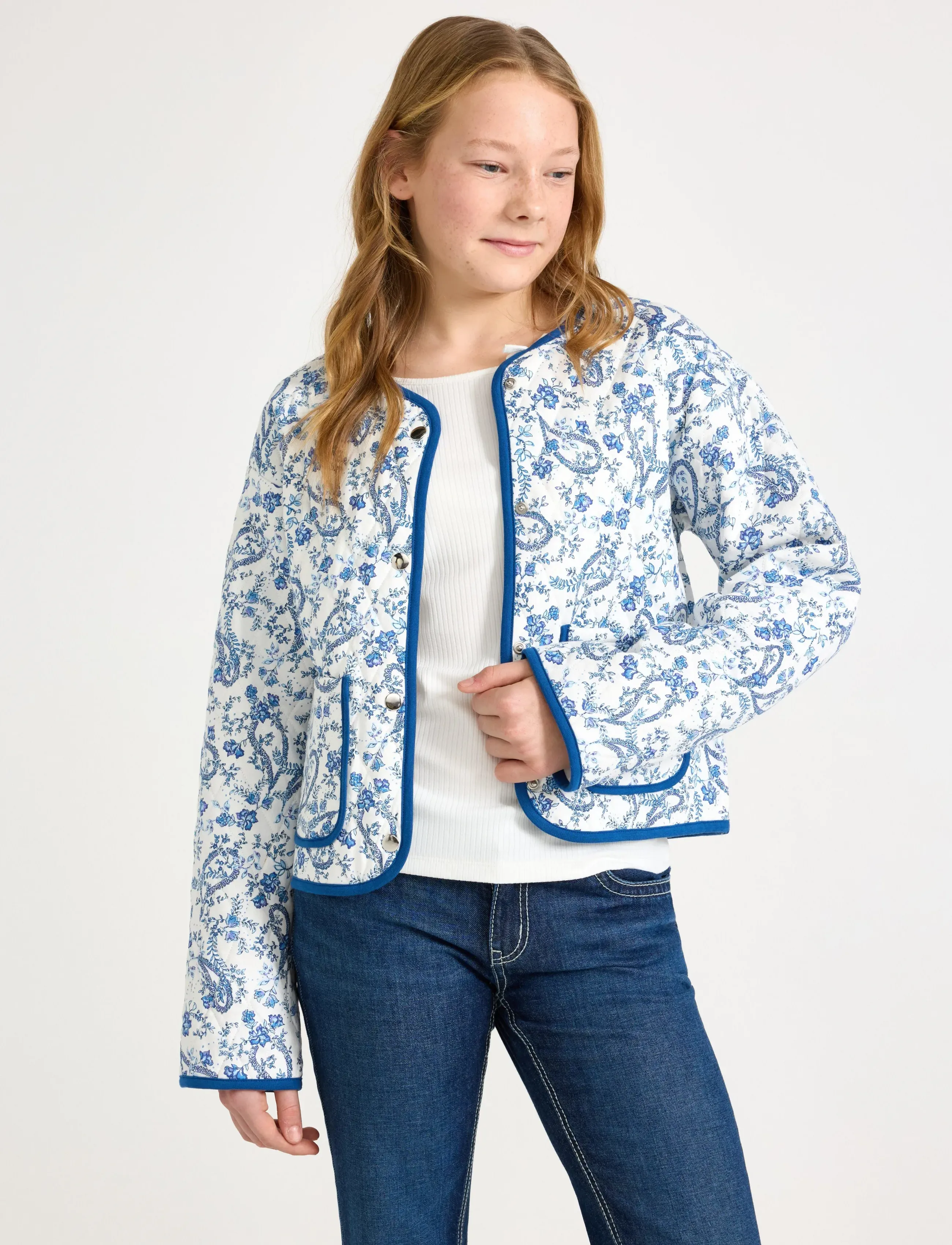 Lindex Quilted Jacket, 128, Jackets & Coats, Weiß - Jackets, Kinder