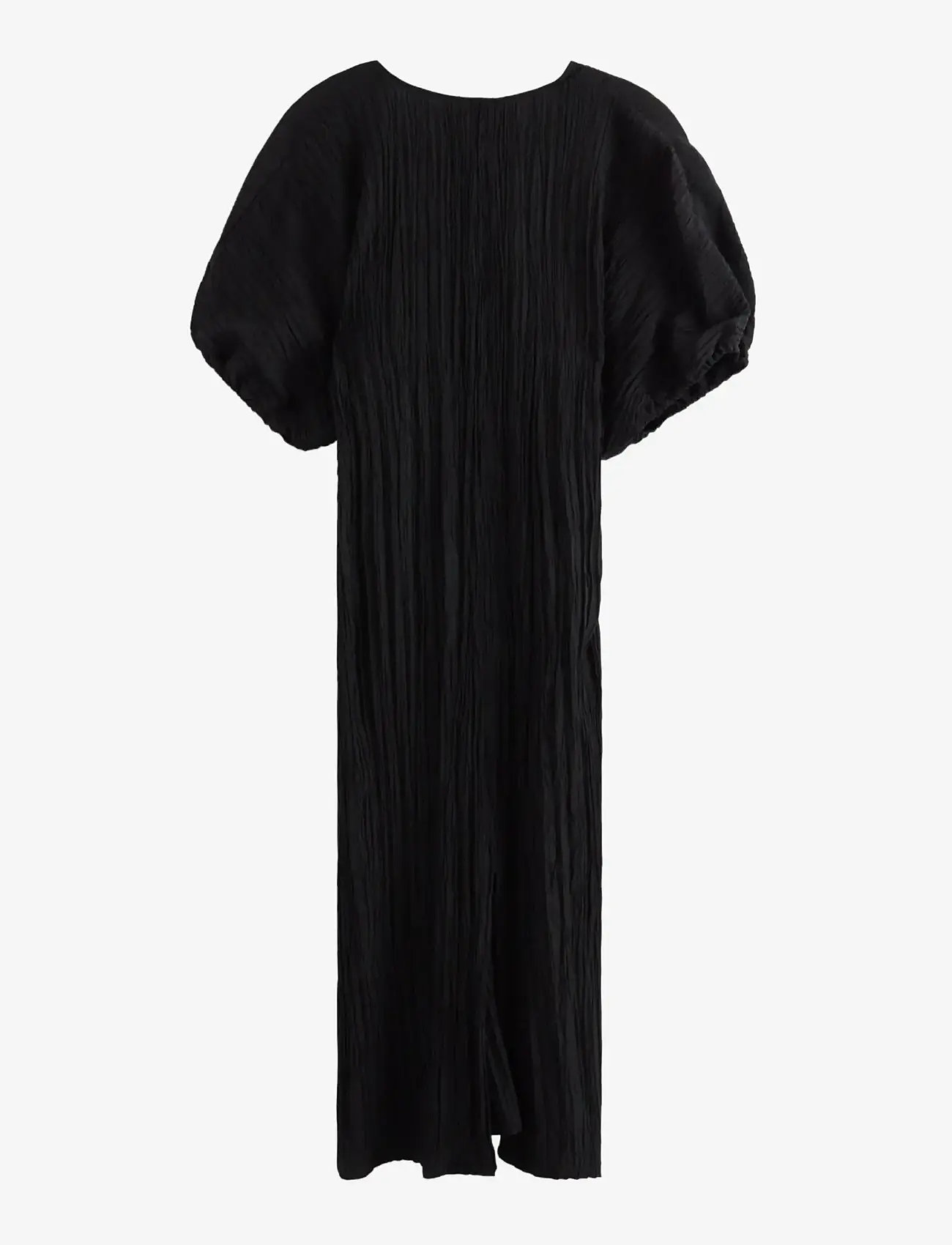 Lindex - Crinkled midi dress - midi dresses - black - 2