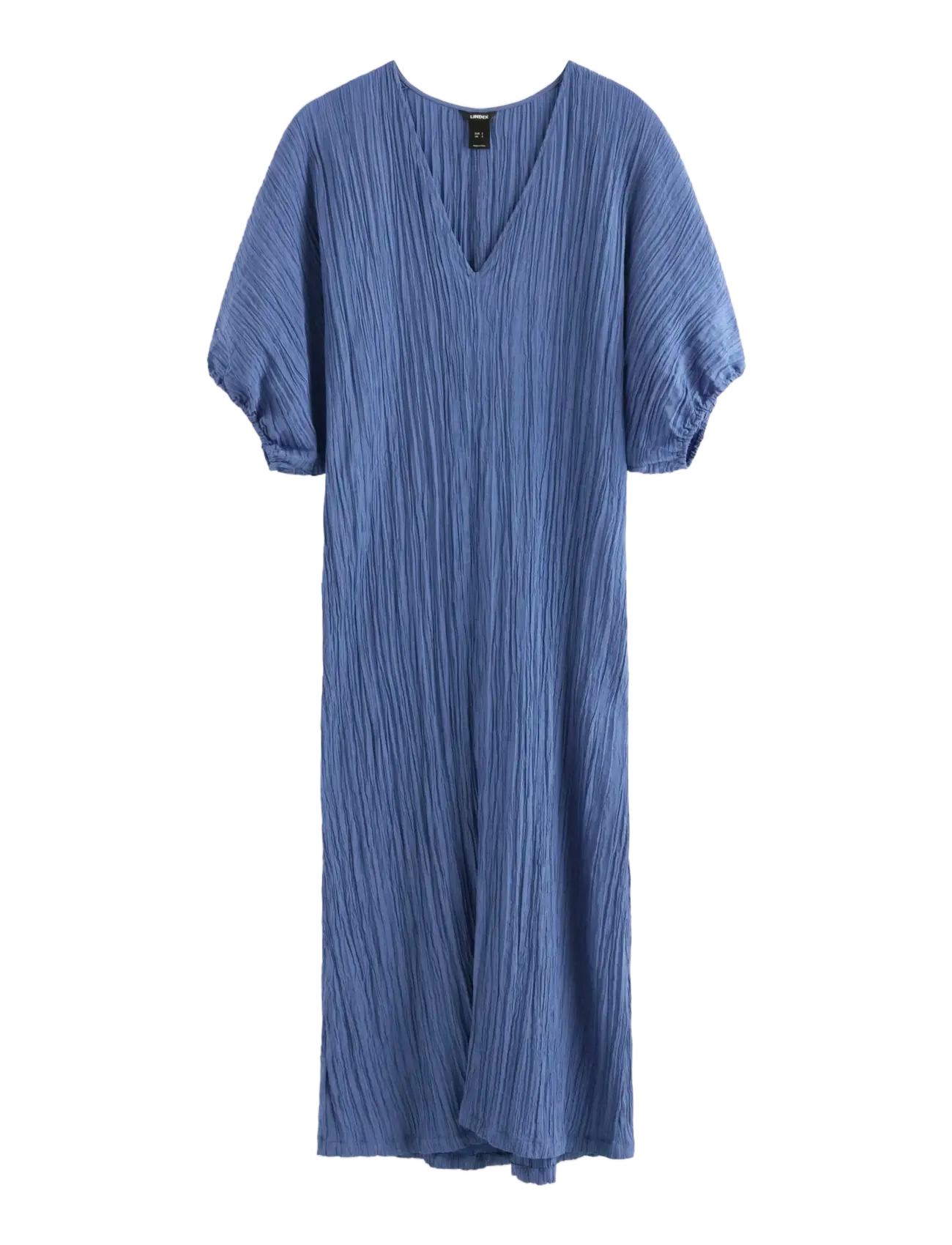 Lindex Crinkled midi dress - Mode trends - BLUE / blue