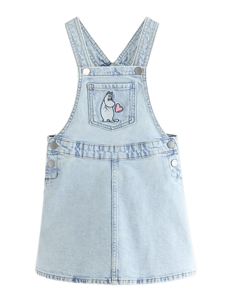 Lindex - Dress bib Mumin denim - teksakleit - denim - 1