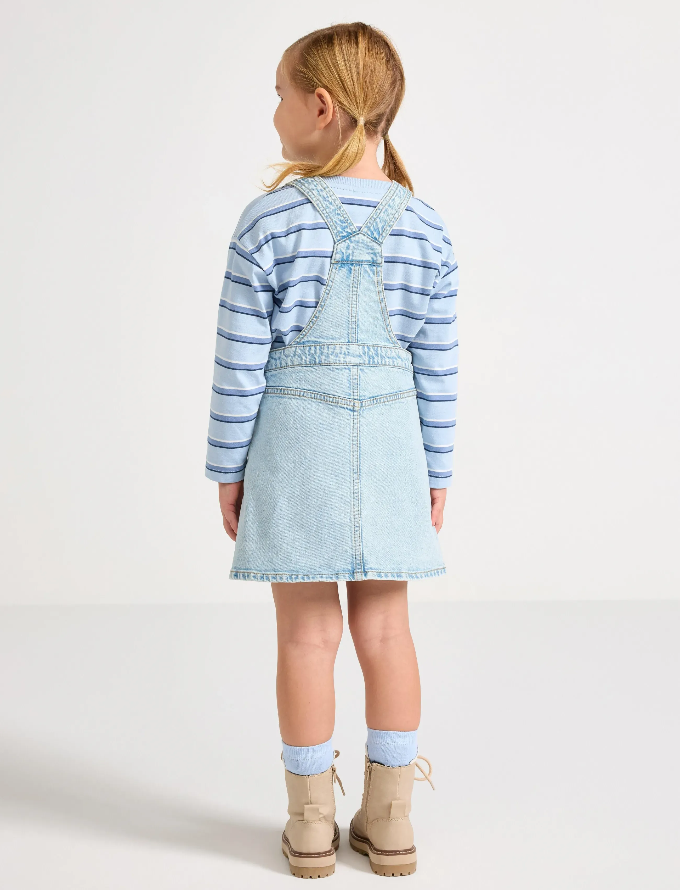 Lindex - Dress bib Mumin denim - dungaree dresses - denim - 3