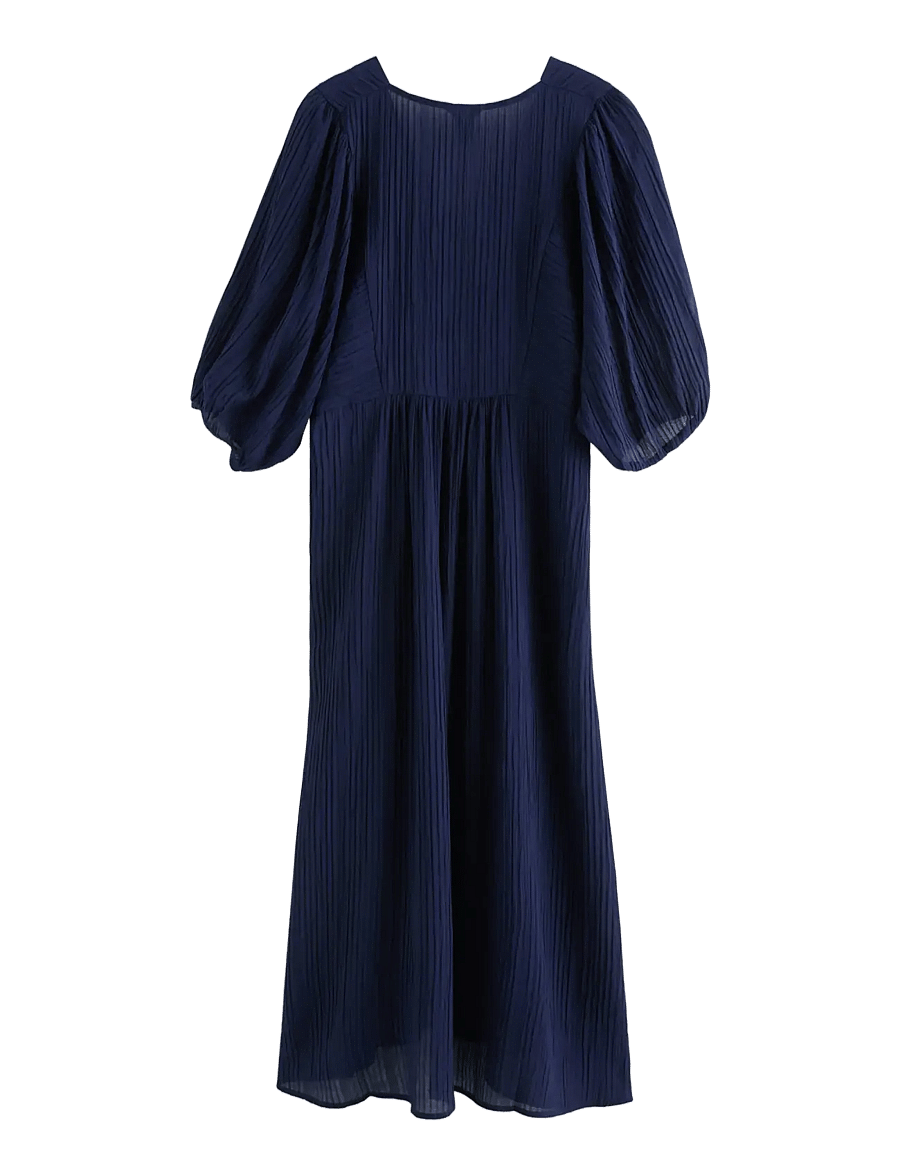 Lindex - Dress Inez - midikleider - dark blue - 2