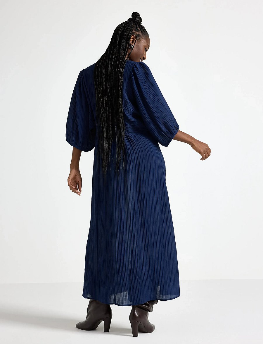 Lindex - Dress Inez - midikleider - dark blue - 3