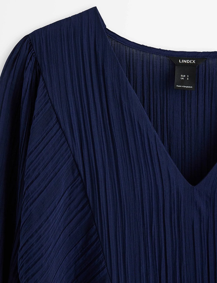 Lindex - Dress Inez - midikleider - dark blue - 5