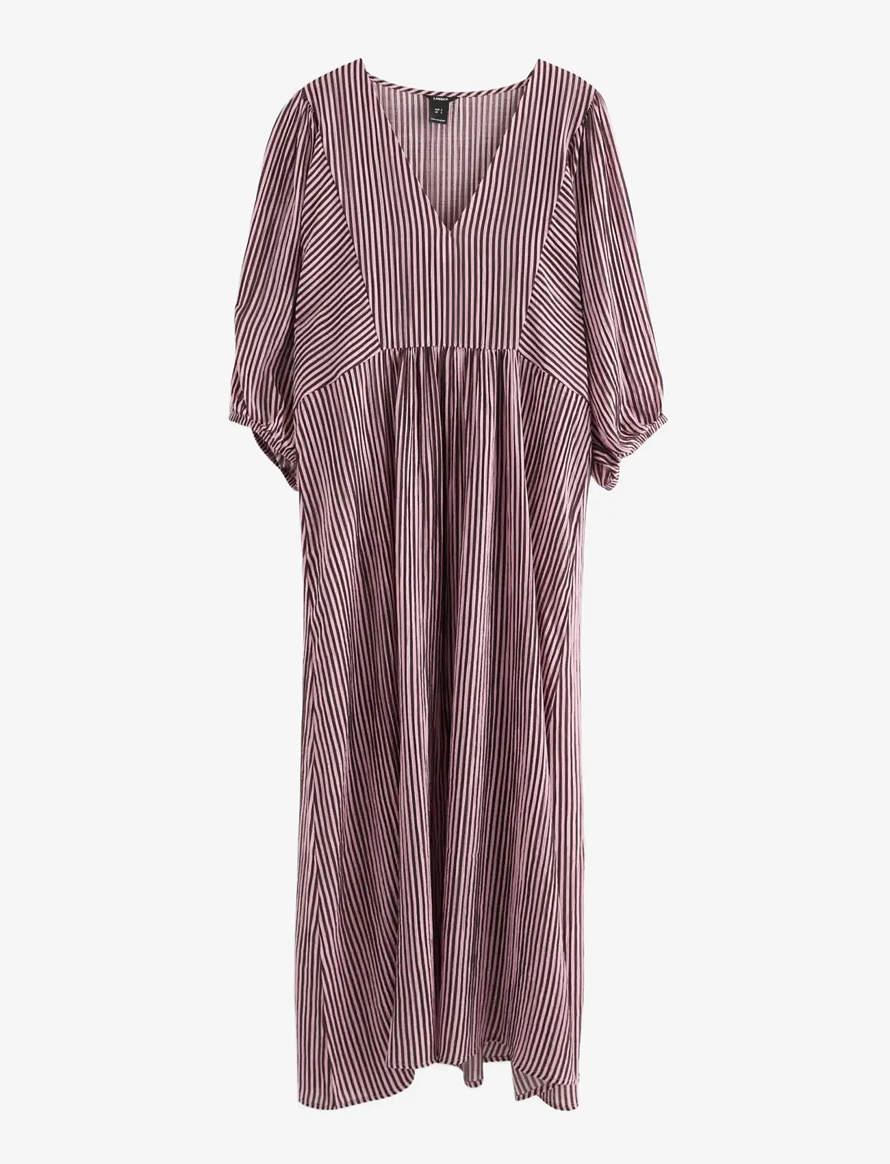 Lindex - Crinkled midi dress - midikleidid - light dusty pink - 1
