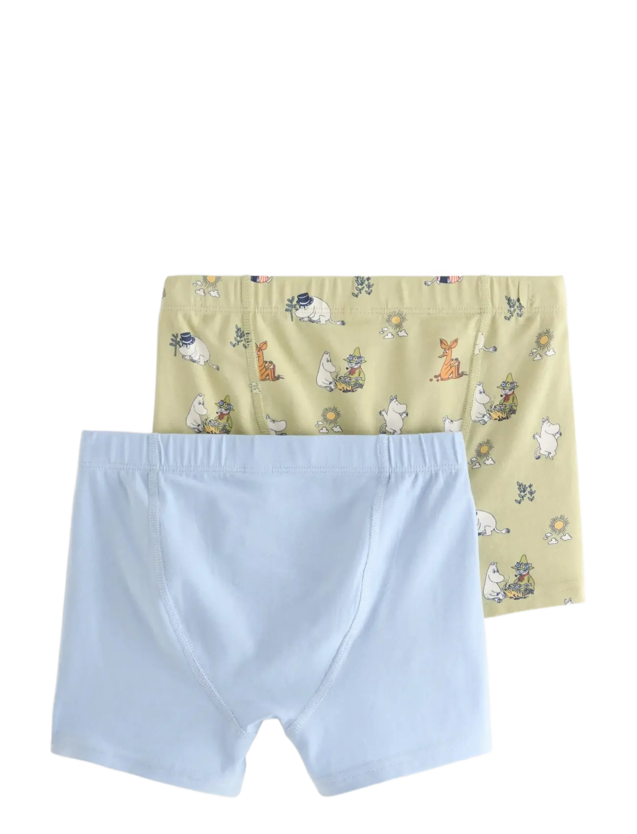 Lindex - Boxer 2 pack aop Moomin hidden - underpants - light blue - 1