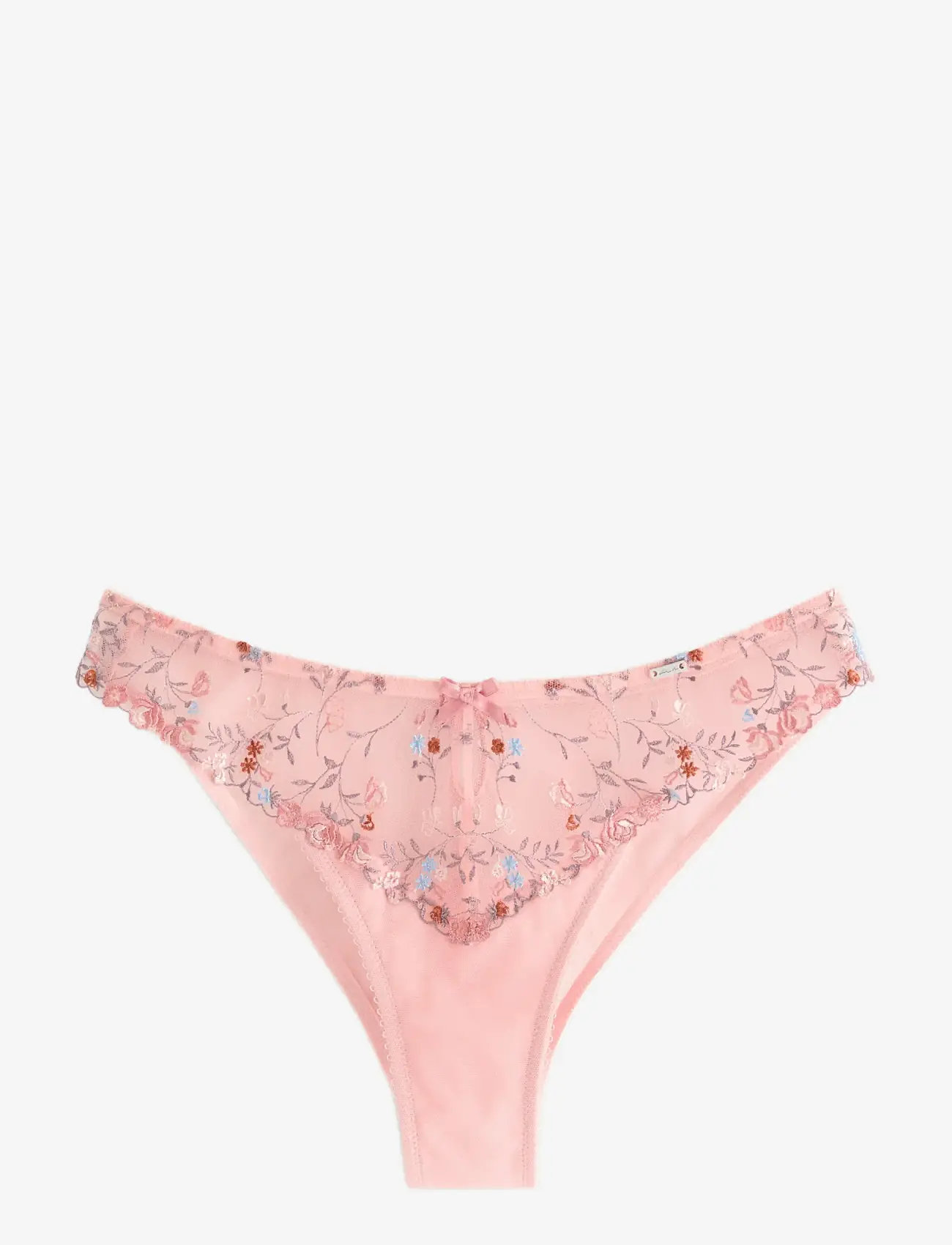 Lindex - ella m – brazilian briefs with regular waist - brazilian trusser - light pink - 1