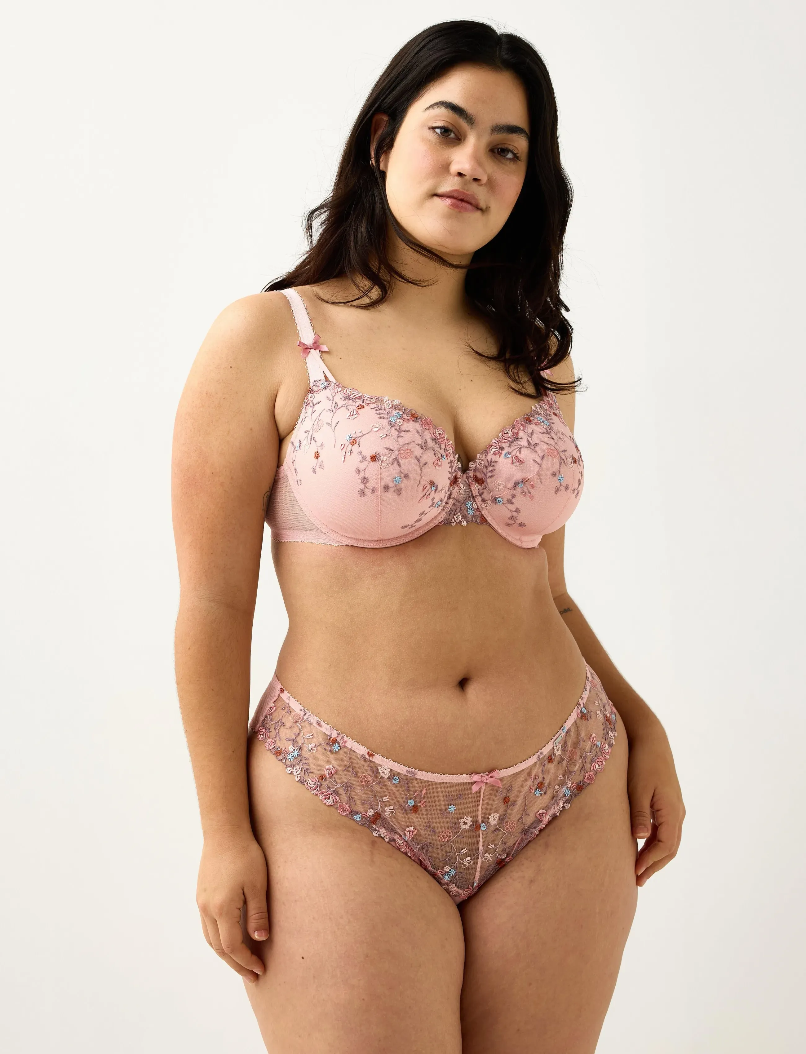 Lindex Ella M – Brazilian Briefs With Regular Waist, S, Panties, Rosa - Frauen