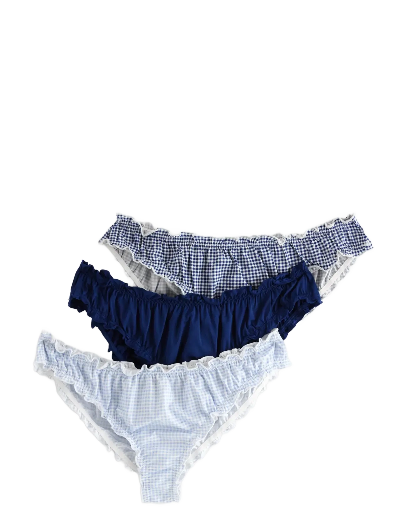 Lindex Brief brazilian reg scrunchie - Slips - LIGHT BLUE / blue