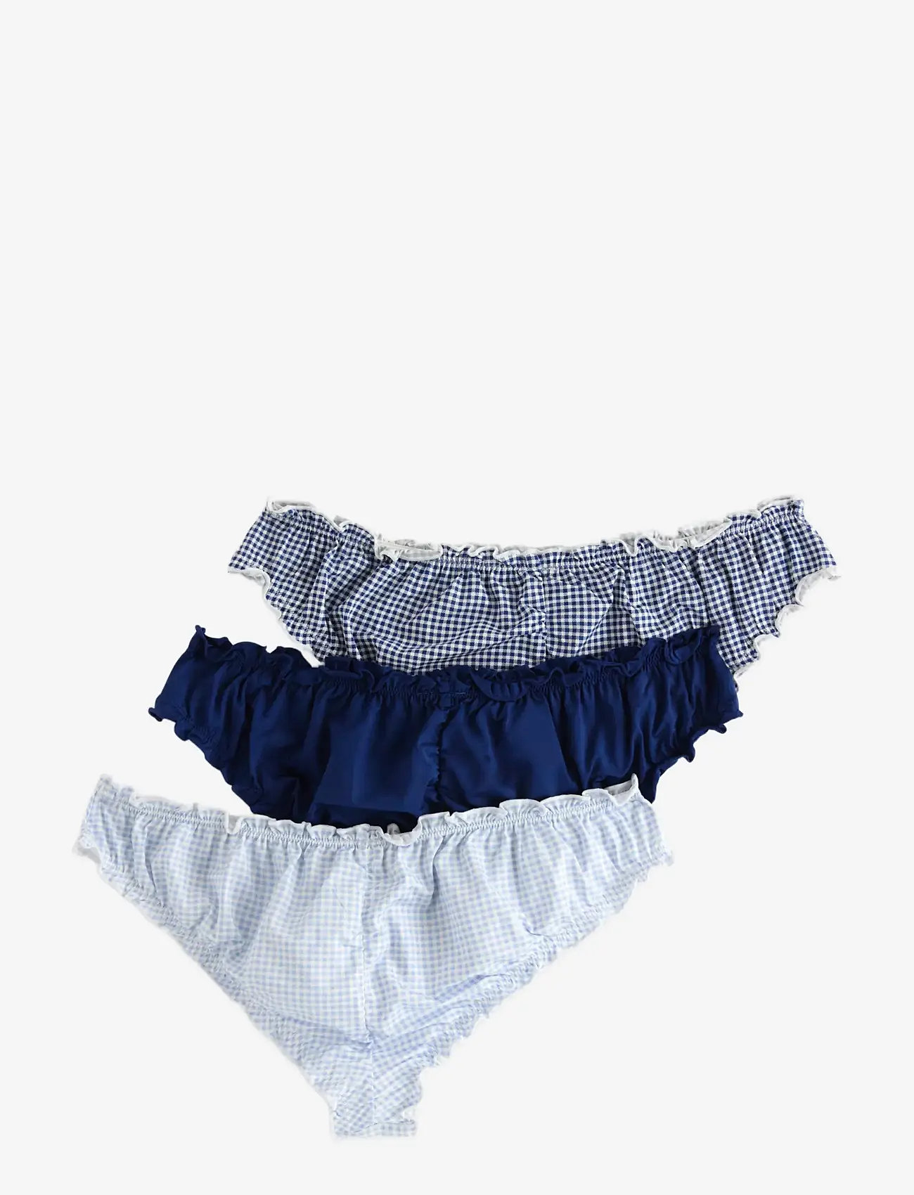 Lindex - Brief brazilian reg scrunchie - brazilian slips - light blue - 2