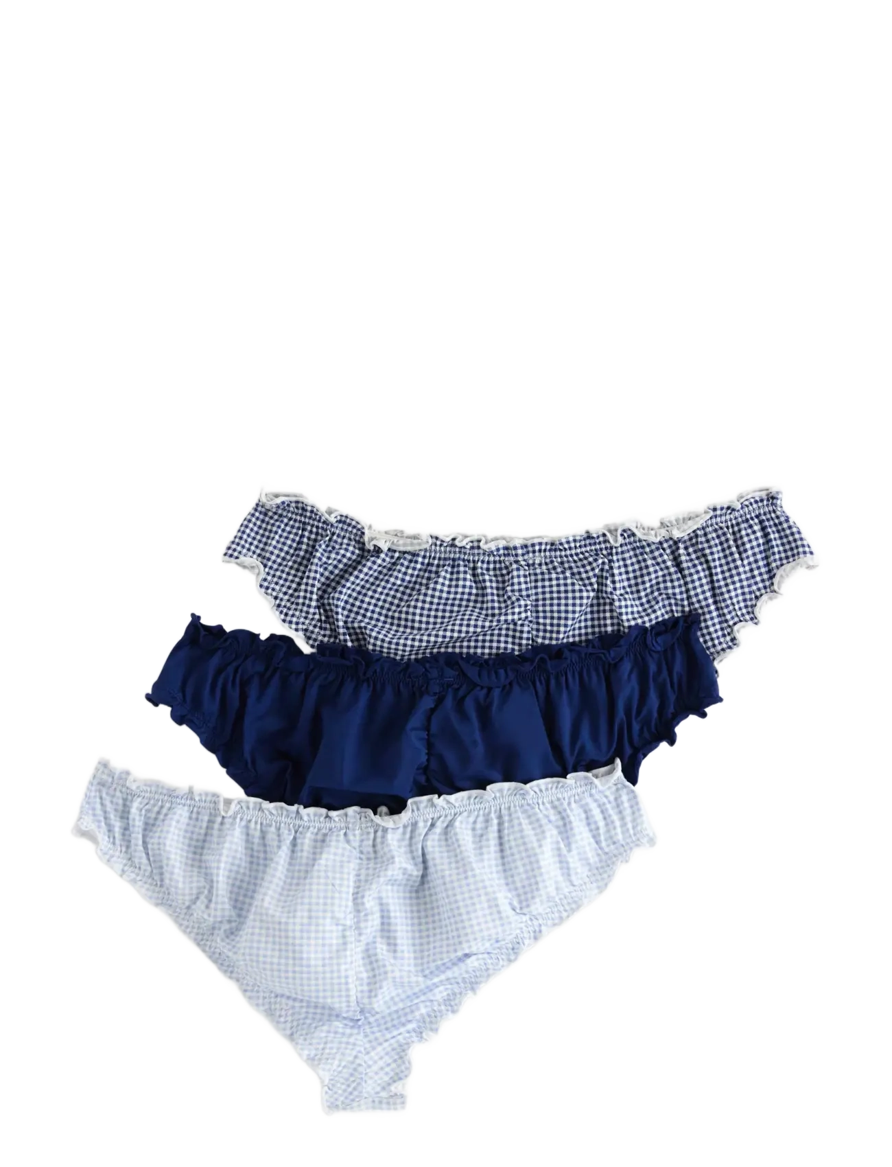 Lindex - 3-pack brazilian briefs - brazilian trosor - light blue - 2