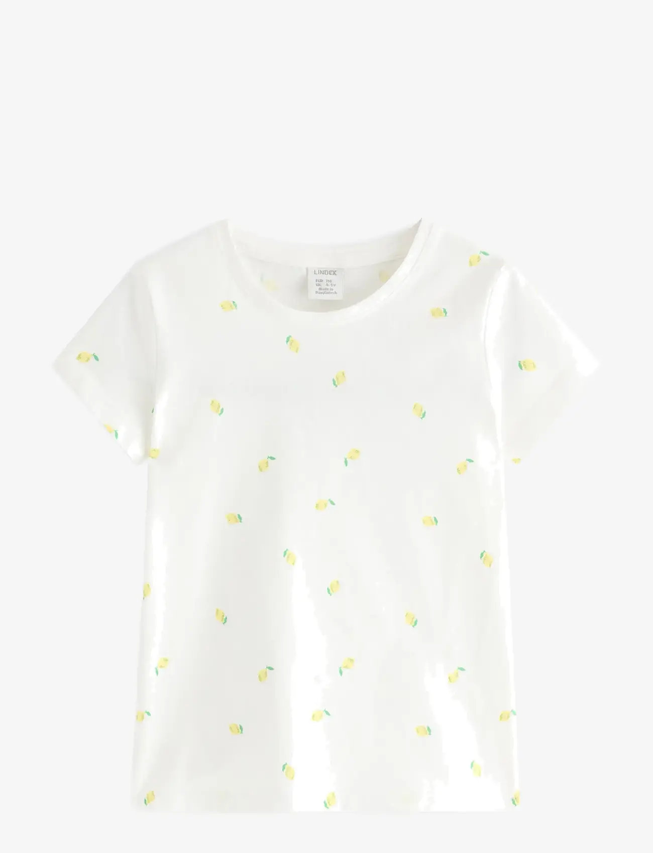 Lindex - Short-sleeved top - kortærmede t-shirts - light dusty white - 1