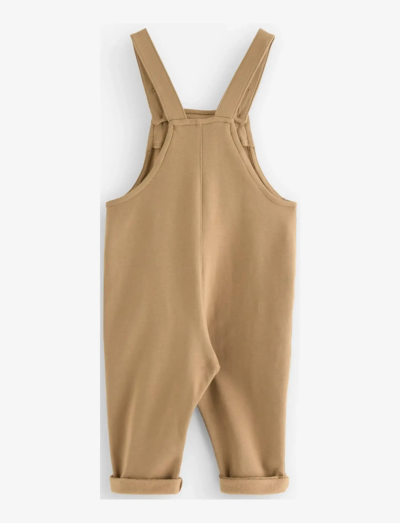 Lindex - Trousers Dungerees w pocket wi - dungarees - light dusty beige - 1