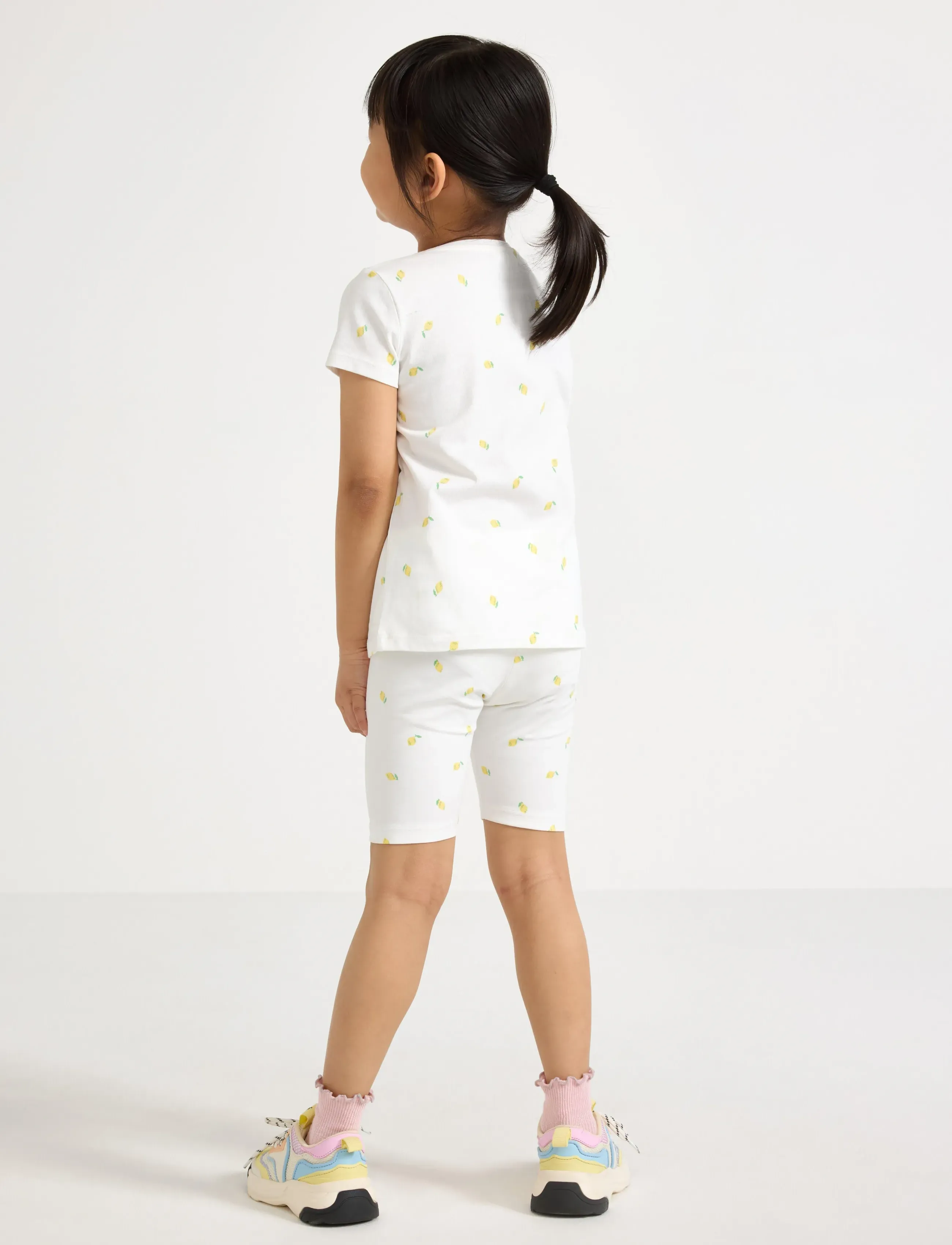 Lindex - Cycling shorts - chino stila bikses - light dusty white - 3