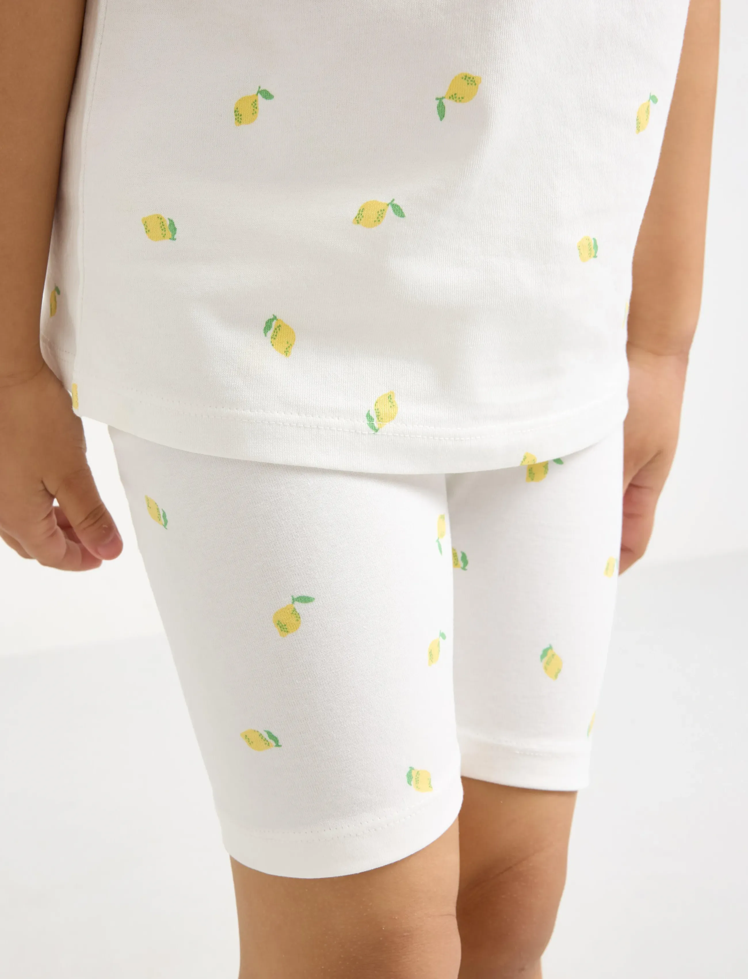 Lindex - Cycling shorts - chino stila bikses - light dusty white - 4